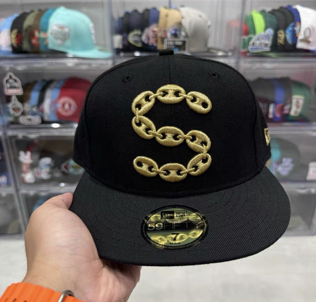 New Era New Era embroidered collaboration flat brim baseball cap J32 Size ONE SIZE - 1 Thumbnail