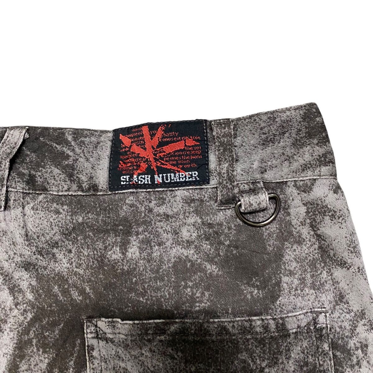 Mari's Rock SLASH NUMBER Bondage Zipper Pants Size US 30 / EU 46 - 13 Thumbnail