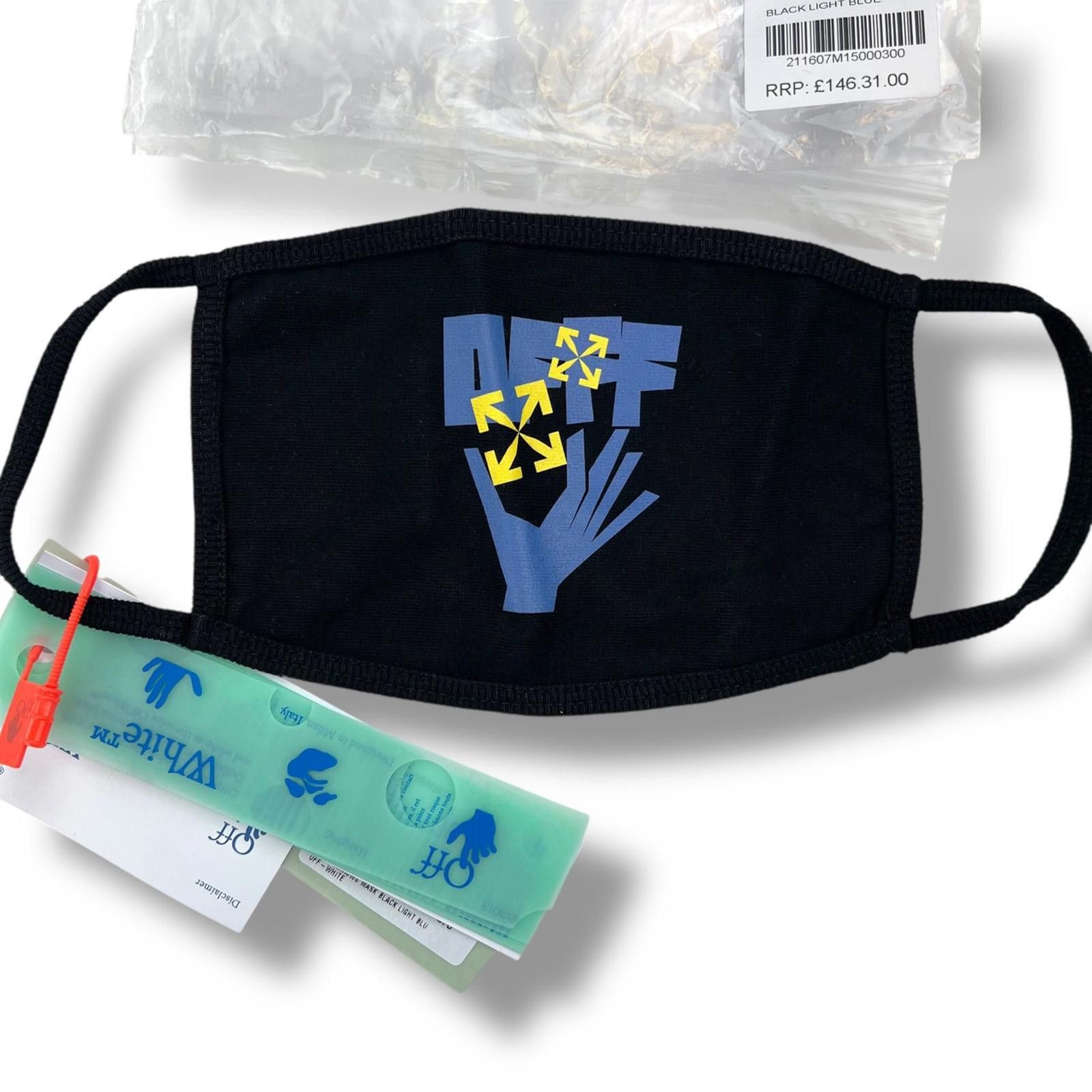 Off-White Off-White Hand Arrows Face Mask Size ONE SIZE - 3 Thumbnail