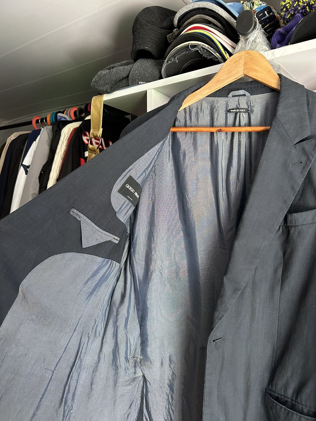 Giorgio Armani Giorgio Armani blazer jacket made in Italy Size 46R - 5 Thumbnail