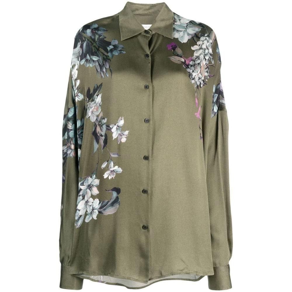 DRIES VAN NOTEN CASIA FLOWER SHIRT SIZE M