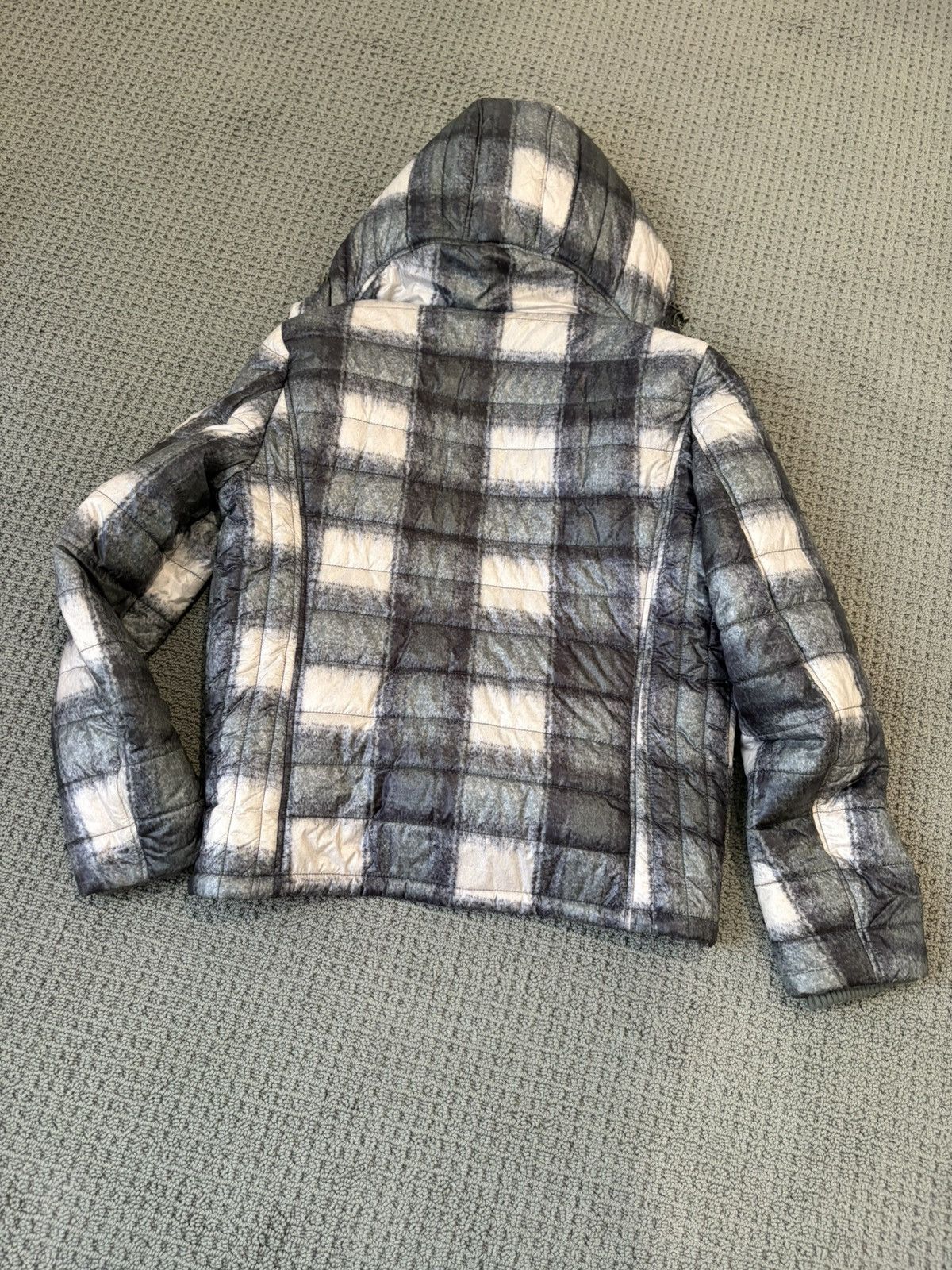Trussardi New Trussardi puffer jacket in green/gray Size US M / EU 48-50 / 2 - 6 Thumbnail