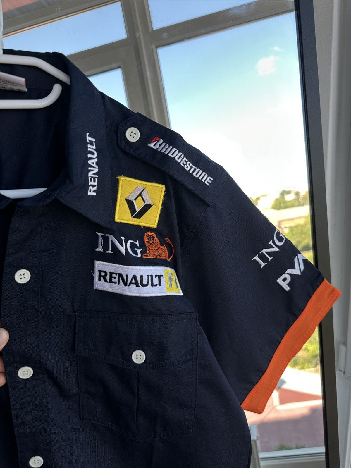 Formula 1 Vintage Renault Formula 1 Racing Team Short Sleeve Shirt Size US M / EU 48-50 / 2 - 7 Thumbnail