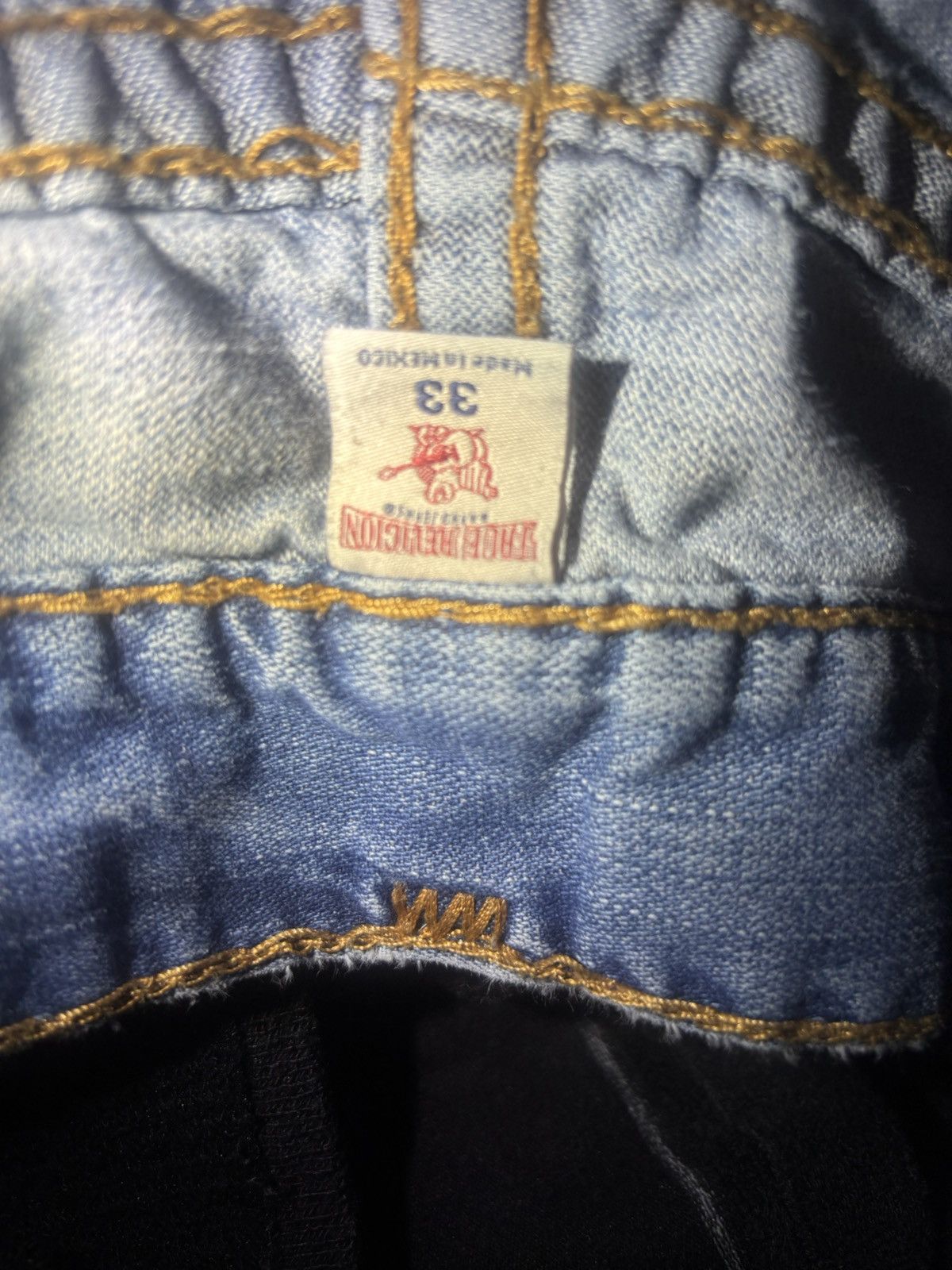True Religion True Religion Ripped Jeans Size US 33 - 3 Thumbnail