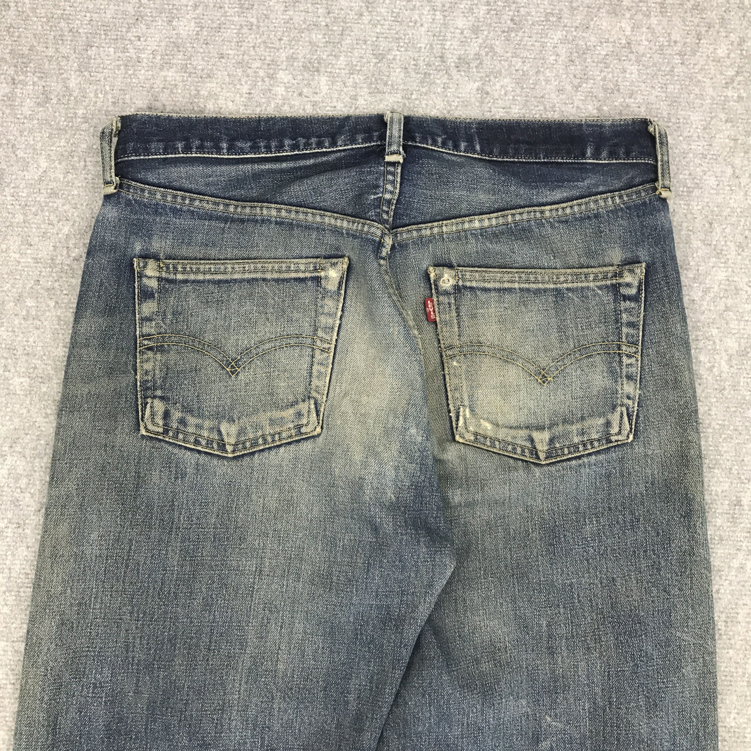 Japanese Brand × Levi's Vintage Clothing VTG🔥LEVI'S BIG E JAPAN SELVAGE DENIM DISTRESSED JEANS Size US 32 / EU 48 - 5 Thumbnail