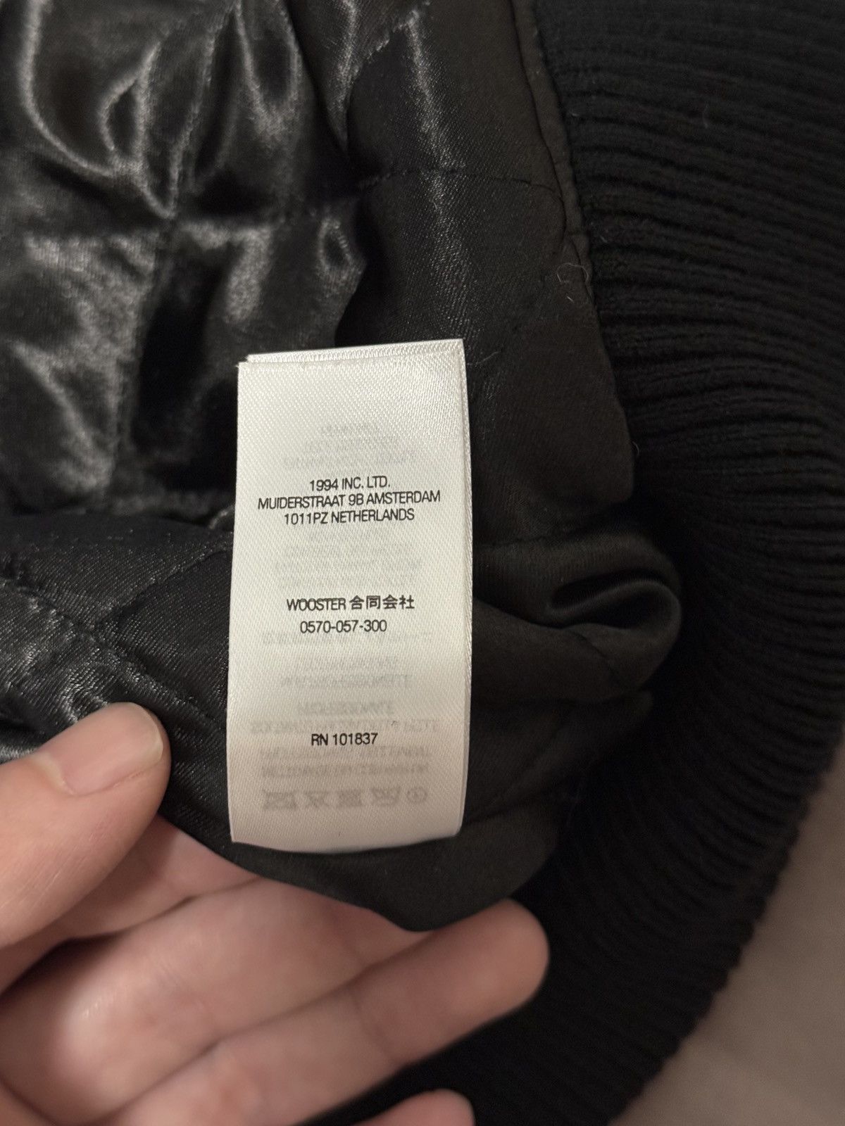 Supreme × Wtaps Supreme wtaps varsity jacket balck Size US M / EU 48-50 / 2 - 12 Thumbnail