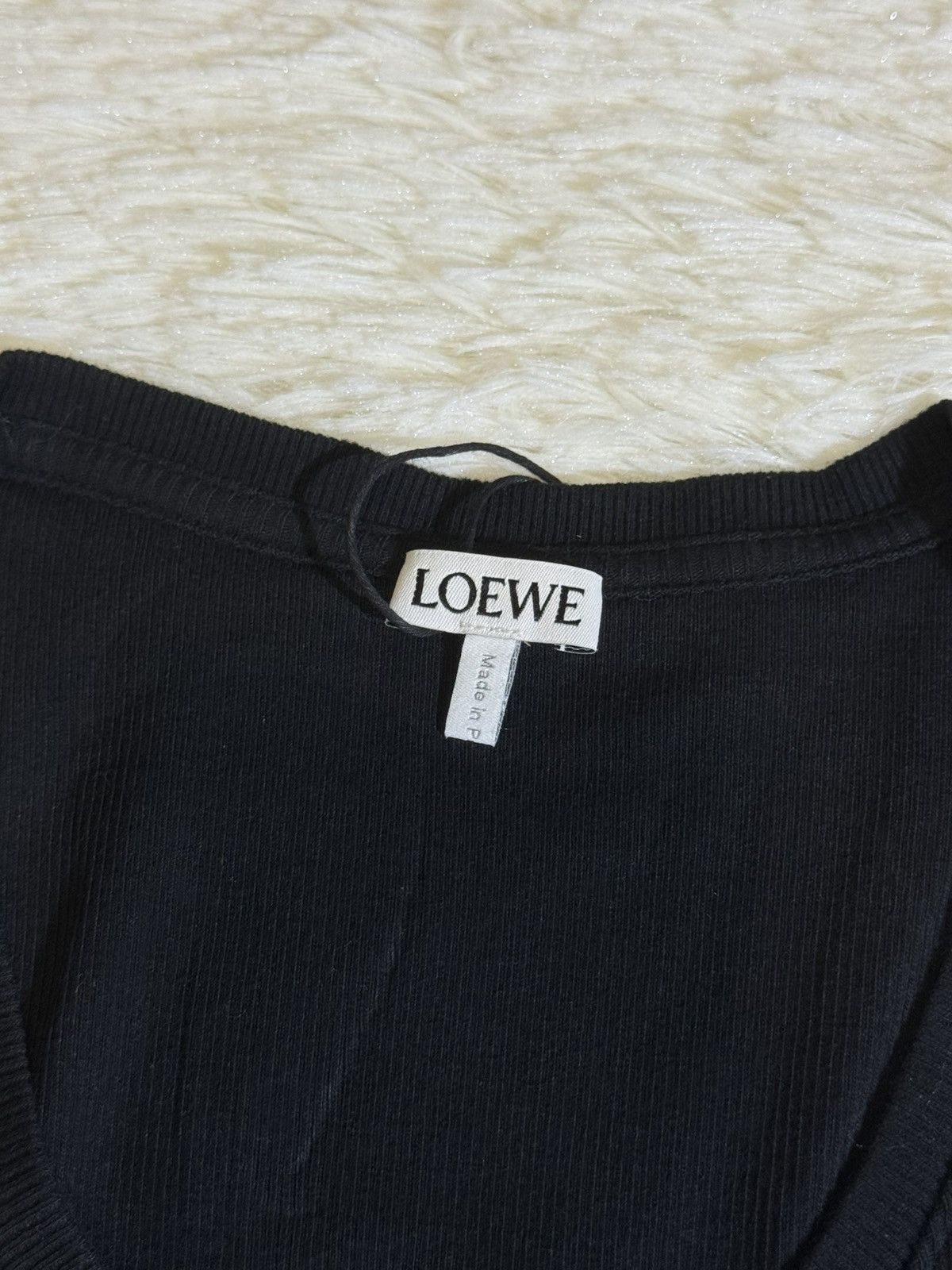 Loewe Loewe black crop top Size S / US 4 / IT 40 - 3 Thumbnail