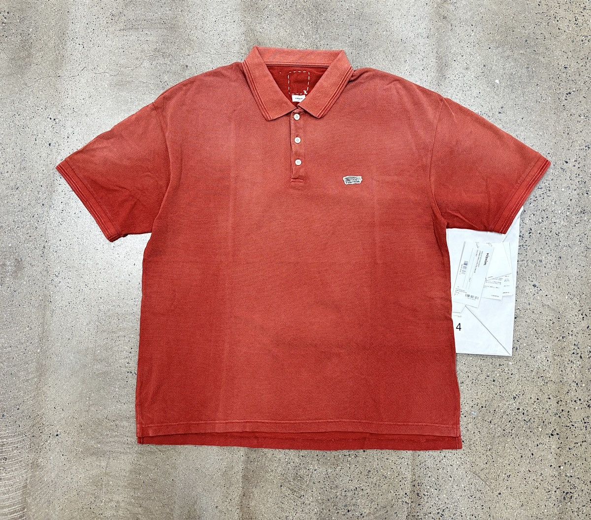 Visvim VISVIM 23SS JUMBO WELLER S/S DMGD Polo Size US XL / EU 56 / 4 - 2 Thumbnail