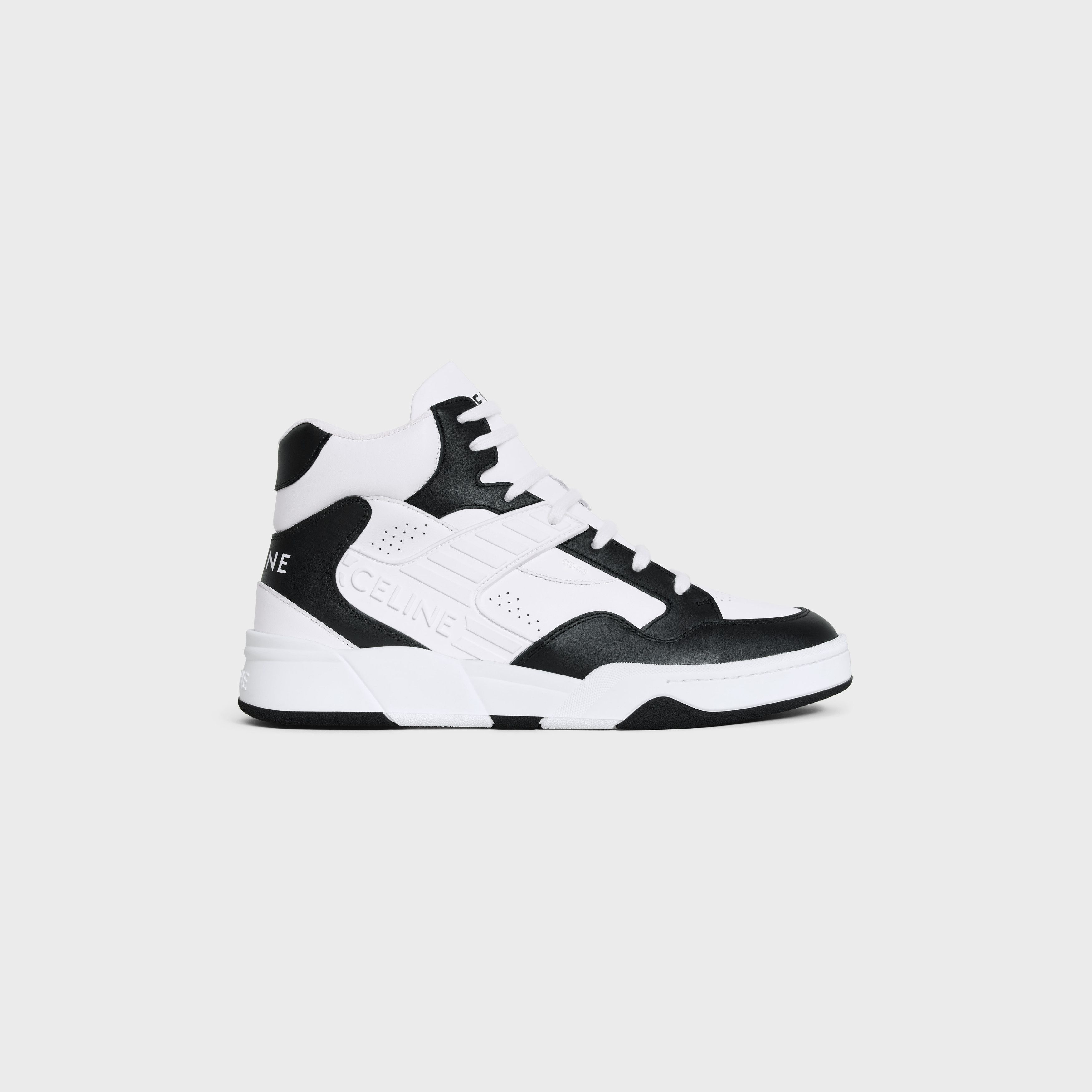 Celine CELINE TRAINER CT-06 HIGH TOP SNEAKER in CALFSKIN Size US 9 / EU 42 - 1 Thumbnail