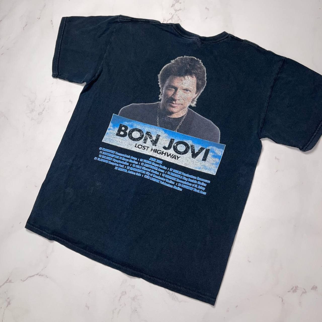 Gildan BON JOVI The Lost Highway Tour 2008 Size L Overseas Tour EUC Size US L / EU 52-54 / 3 - 7 Thumbnail