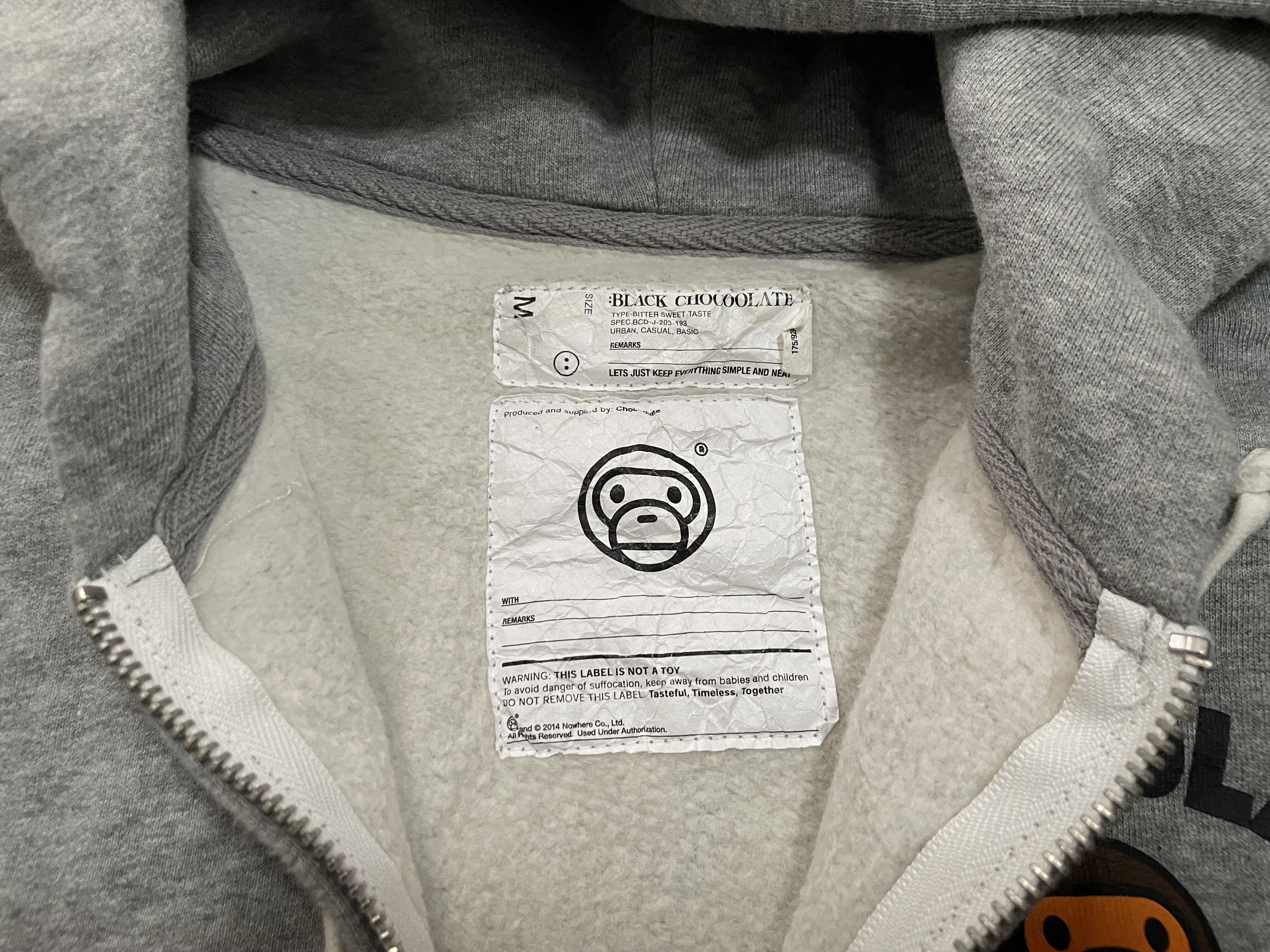 Bape Baby Milo x Chocoolate 18th Anniversary Zip Up Jacket Size US M / EU 48-50 / 2 - 7 Thumbnail
