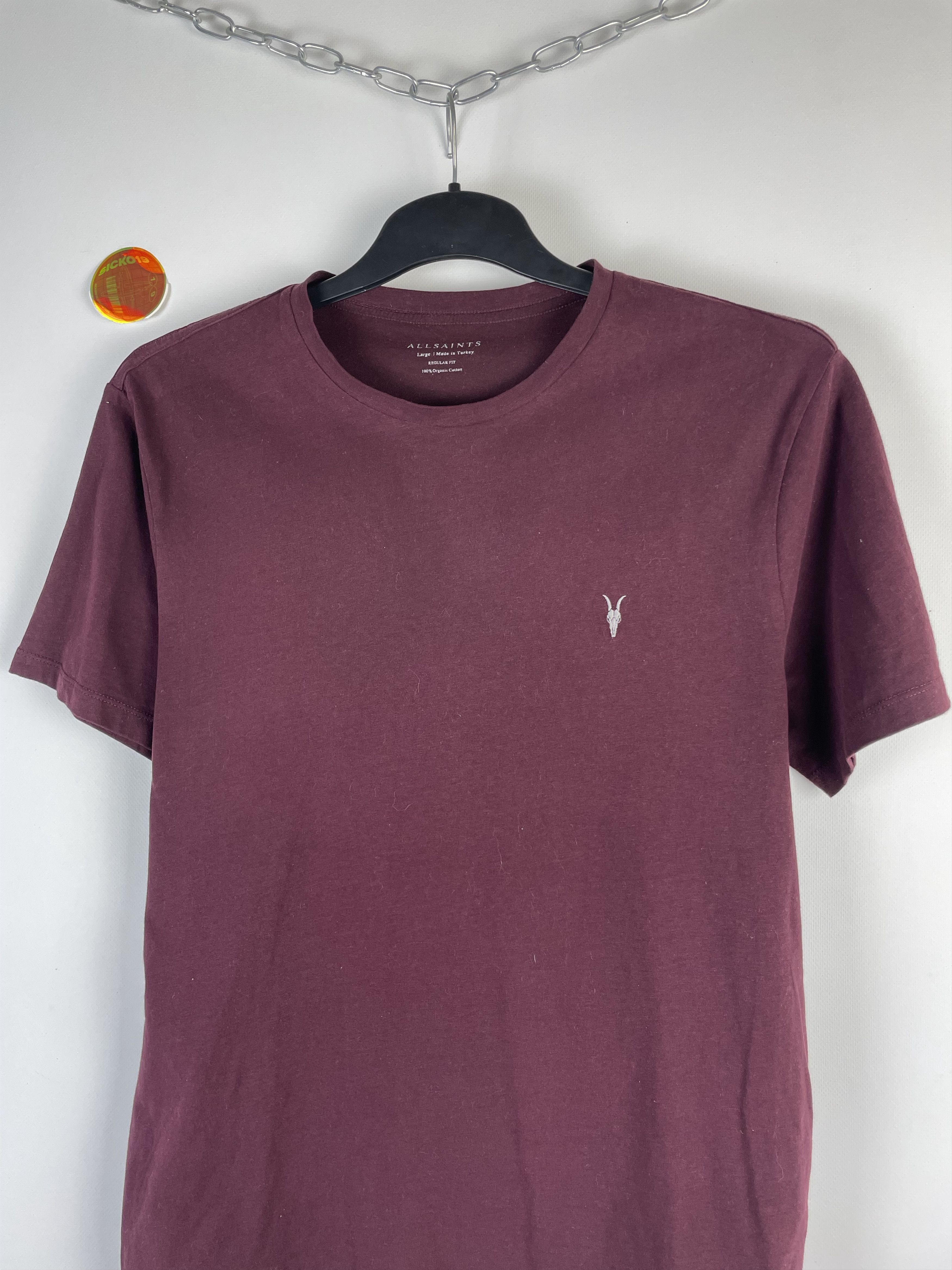 Allsaints Vintage Y2K Allsaints T Shirt Tee Size US L / EU 52-54 / 3 - 3 Thumbnail
