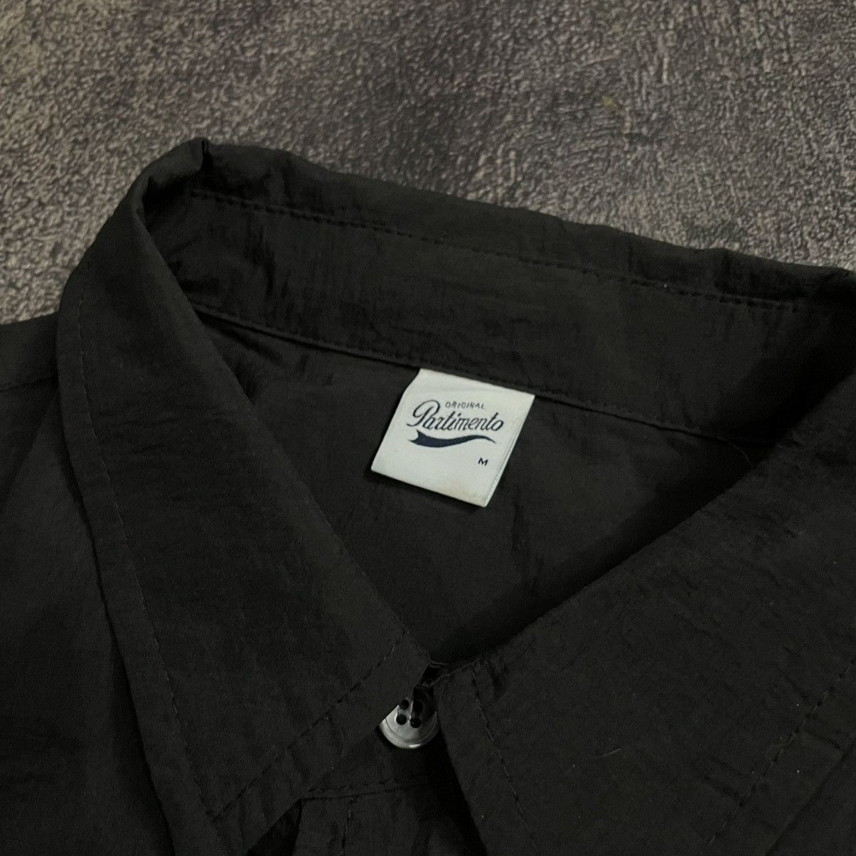 Comme des Garcons Partimento a blank nylon button up shirt Size US XL / EU 56 / 4 - 3 Thumbnail