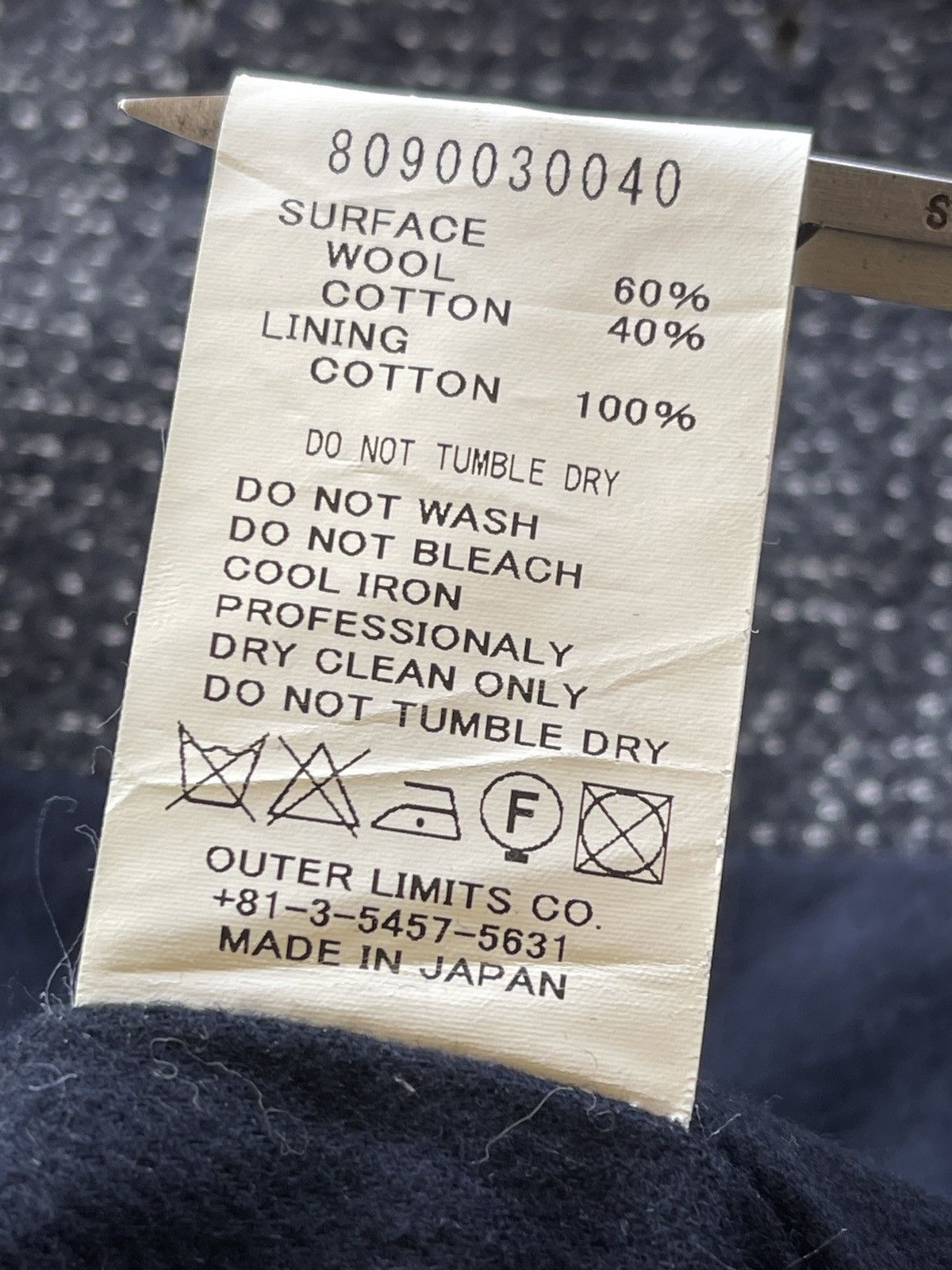 Nigel Cabourn Nigel Cabourn Wool Waist Vest Size US M / EU 48-50 / 2 - 6 Thumbnail