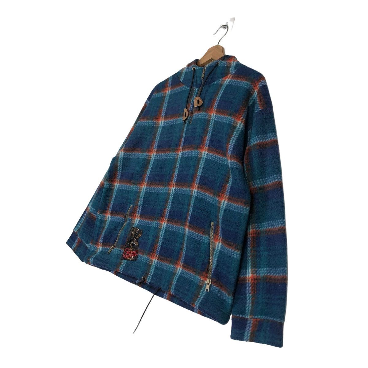 Hysteric Glamour 🔥VINTAGE FLEECE TARTAN DESIGN PULL OVER JACKET PEAKABOO Size US M / EU 48-50 / 2 - 2 Thumbnail