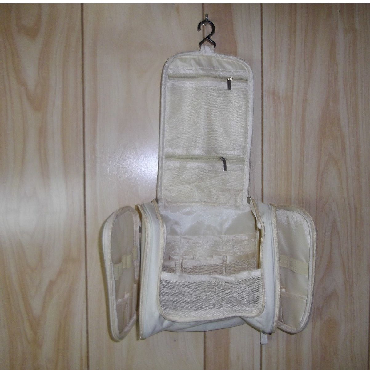 Other Wyon Vintage Cream Travel Shower Toiletries Organizer Size ONE SIZE - 6 Thumbnail