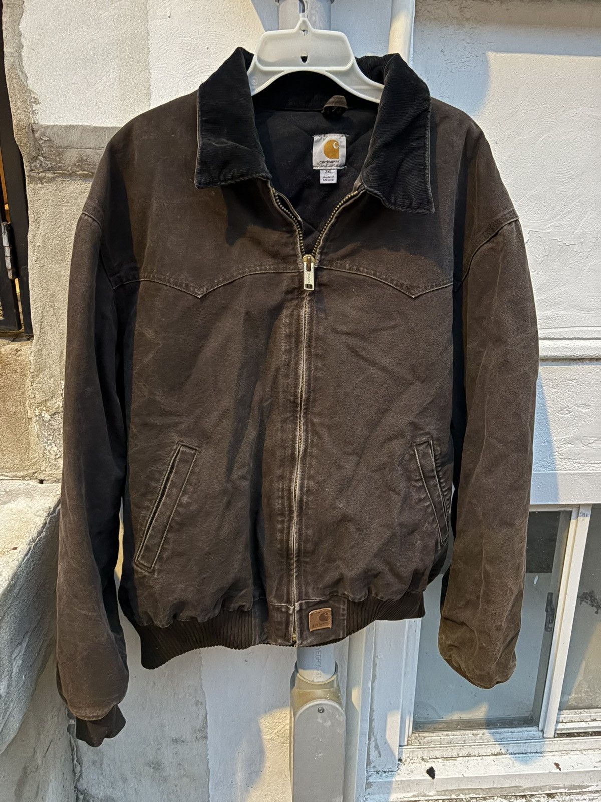 Carhartt Vintage 90s Carhartt J14 CHT Santa Fe Men's Jacket Brown XXl Size US XL / EU 56 / 4 - 9 Thumbnail