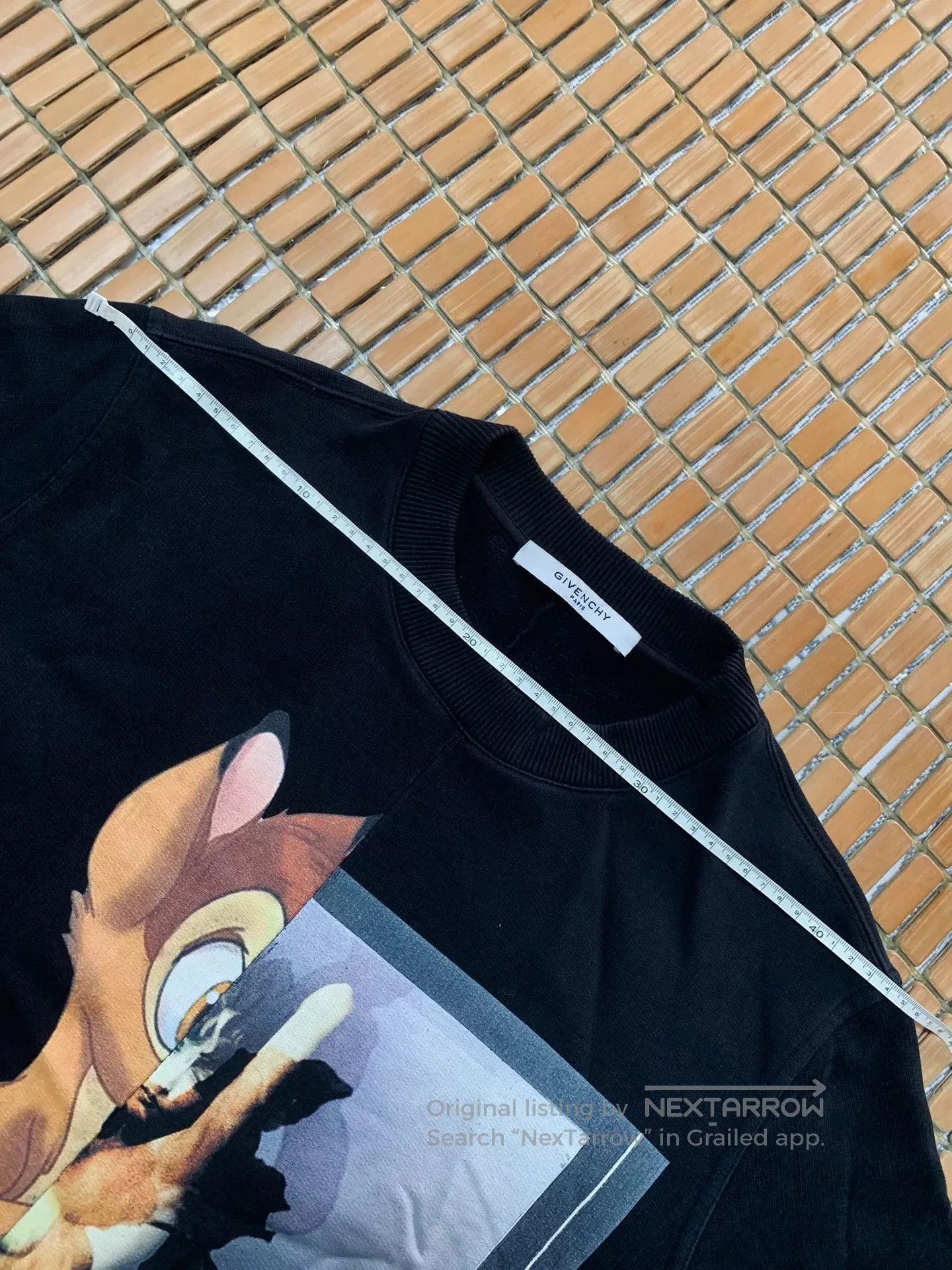Givenchy Givenchy Bambi Patchwork Sweatshirt. Size XS / US 0-2 / IT 36-38 - 6 Thumbnail
