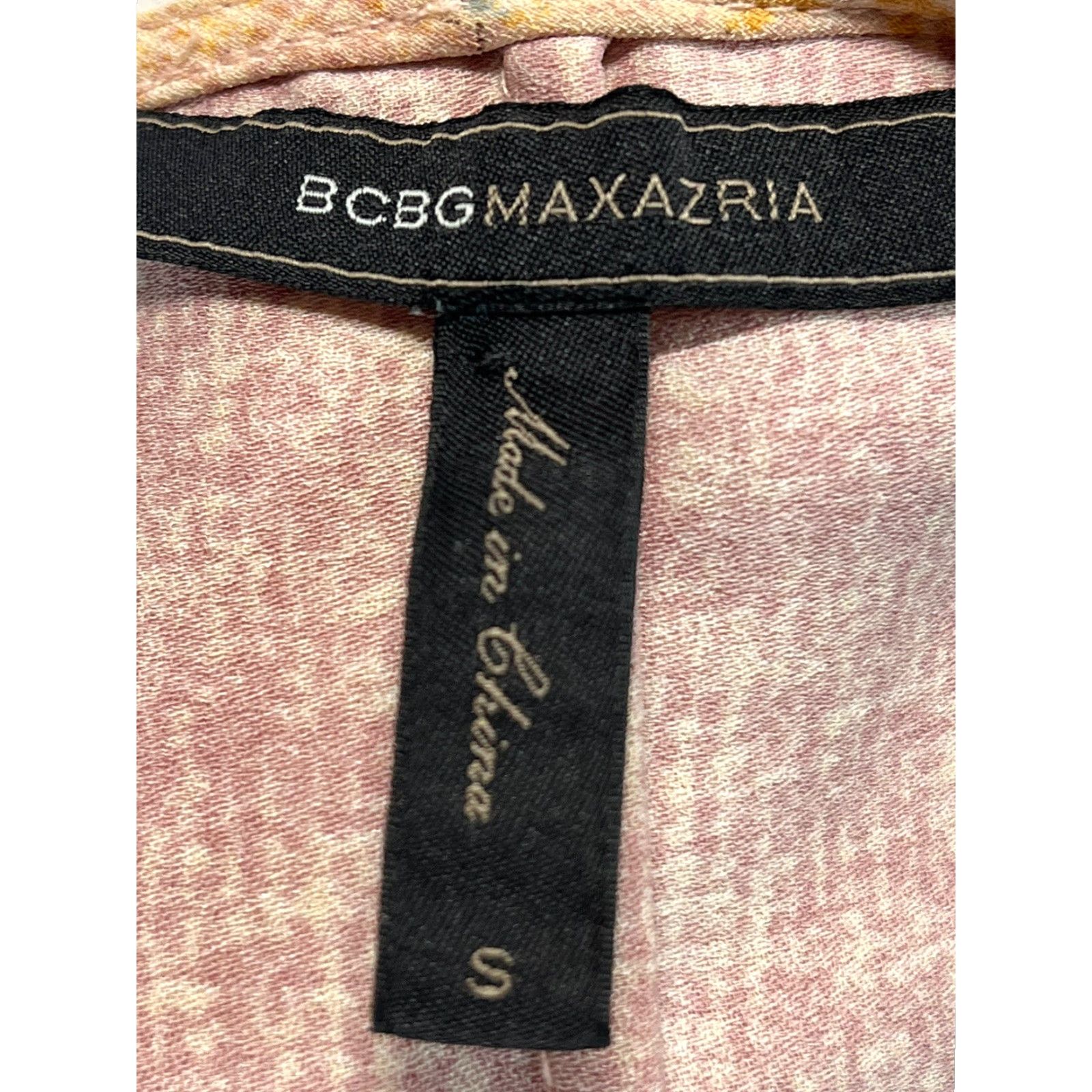 Bcbgmaxazria BCBGMAXAZRIA Multicolor Shift Dress Women Small Short Sleeve Pockets Casual Size S / US 4 / IT 40 - 7 Thumbnail