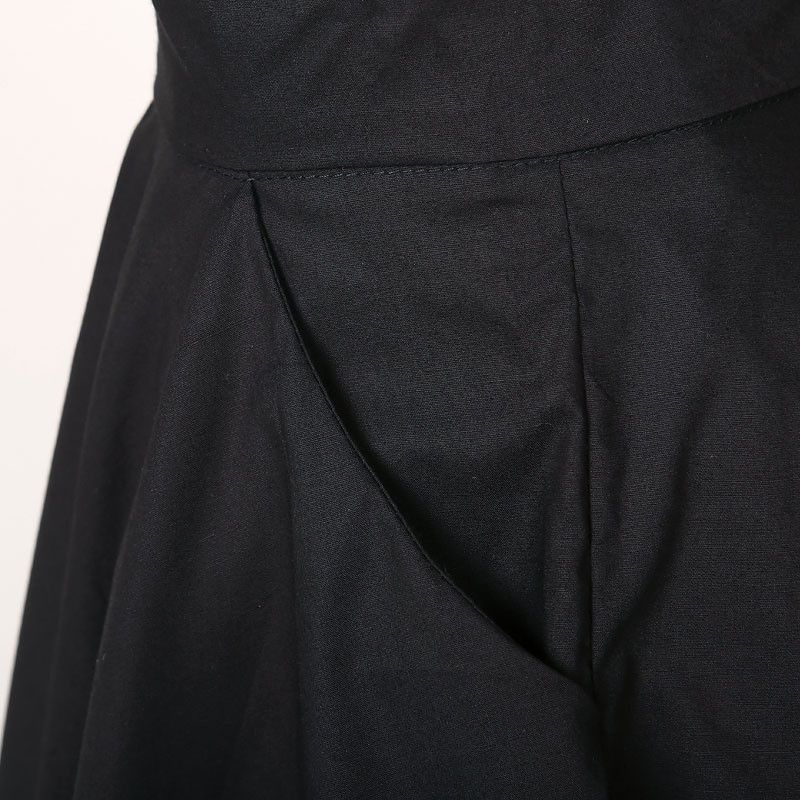 Other Full circel black midi skirt vintage style for women Size 34" / US 12 / IT 48 - 2 Thumbnail