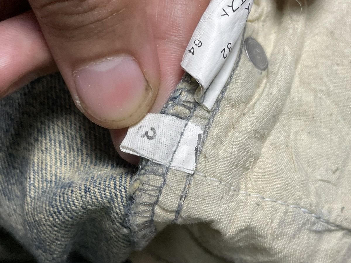 Vintage Japanese Brand Distressed Denim Ripped Jeans (67) Size US 32 / EU 48 - 21 Thumbnail