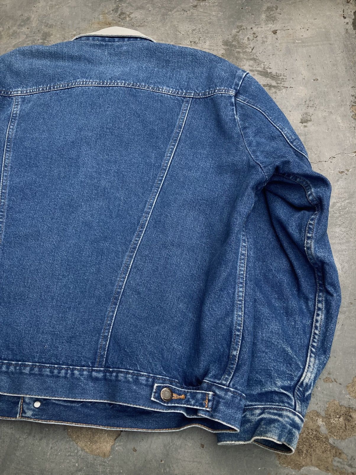 Wrangler Vintage 90s Wrangler Western Denim Jacket Size US L / EU 52-54 / 3 - 11 Thumbnail