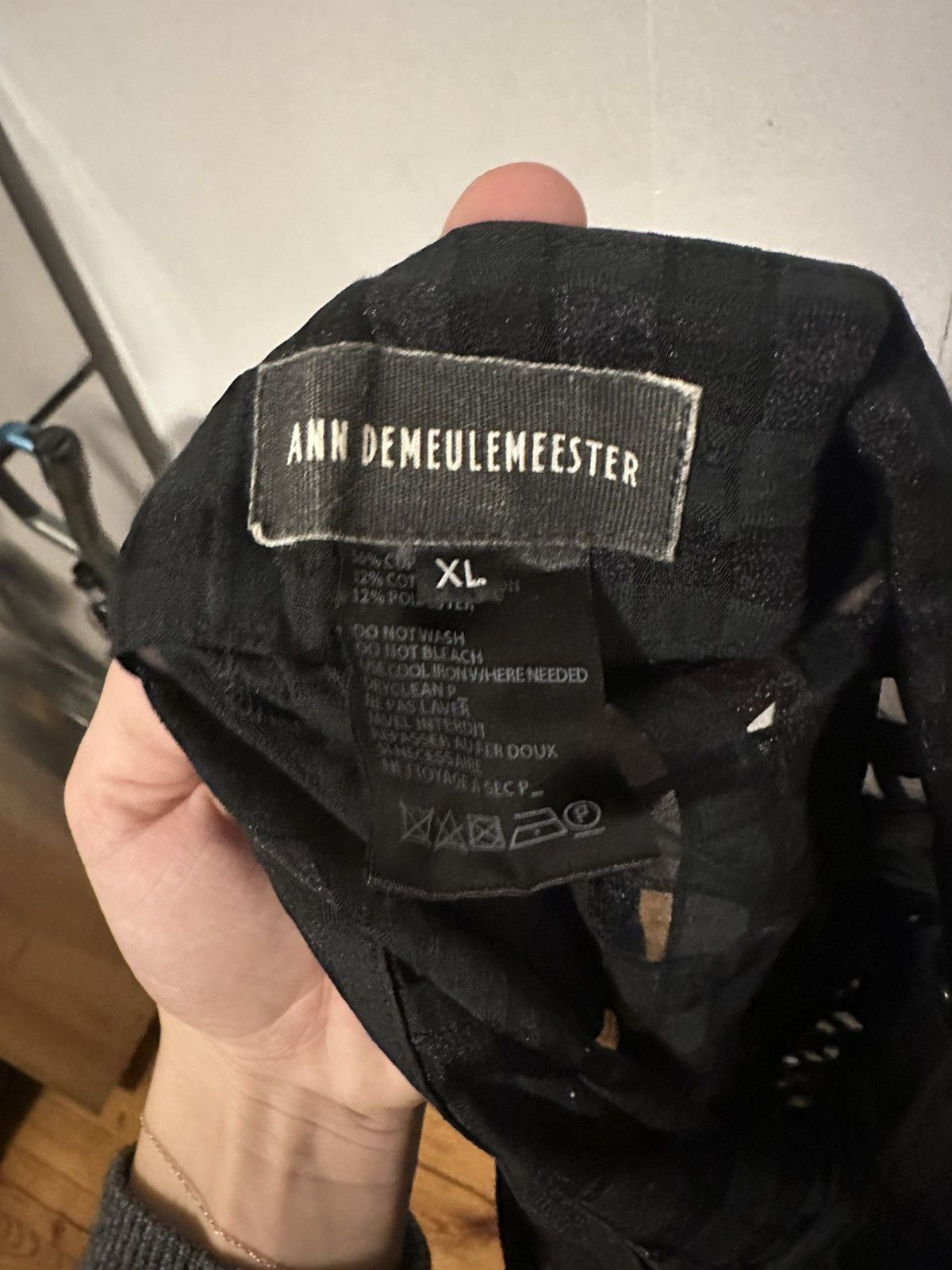 Ann Demeulemeester × Vintage Ann Demeulemeester Pants Size 34" / US 12 / IT 48 - 5 Thumbnail