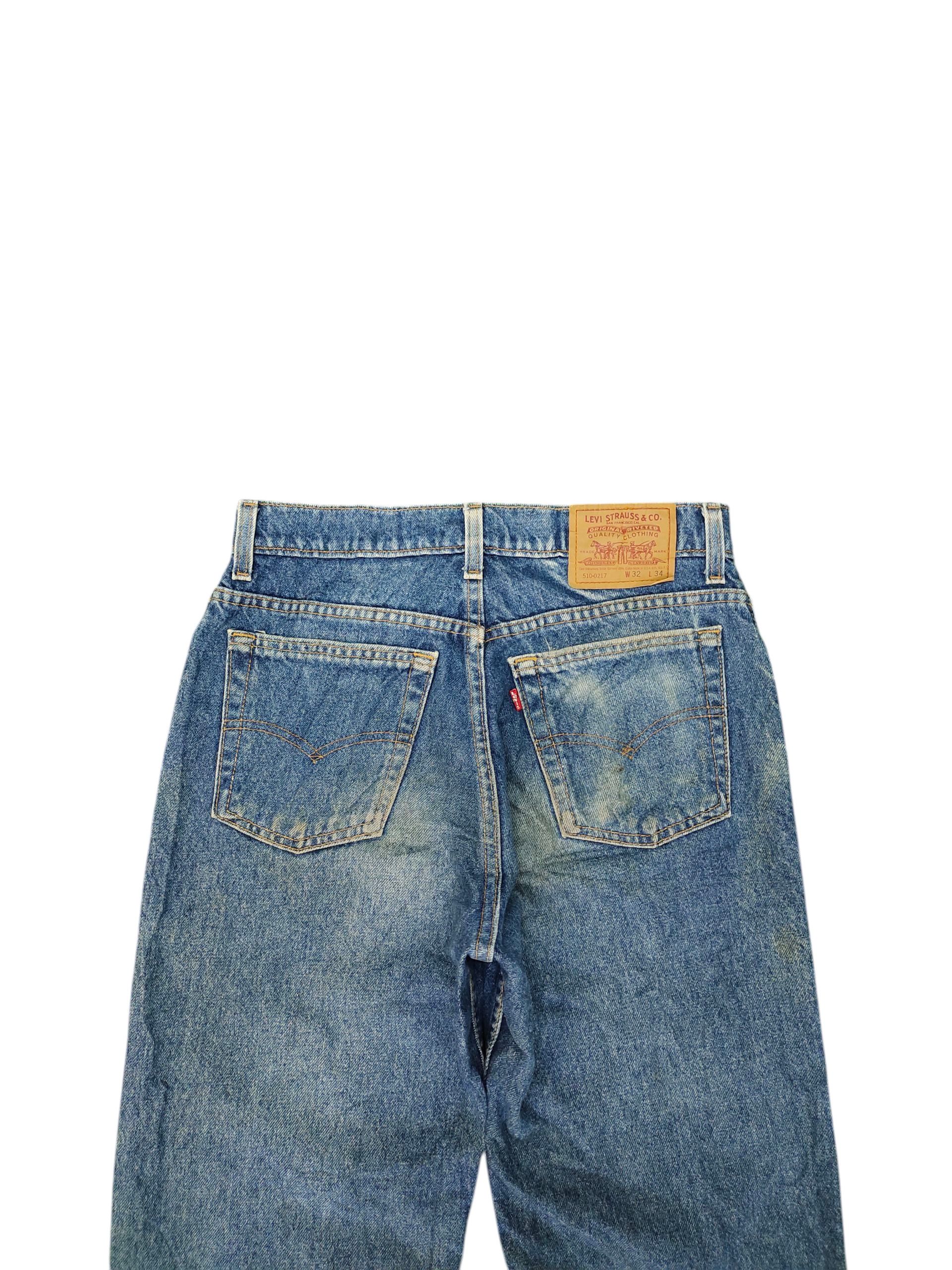Levi's Vintage Clothing Vintage 1994 Levis 510 Rusty Dirt Sand Wash Denim Jeans Size US 30 / EU 46 - 9 Thumbnail