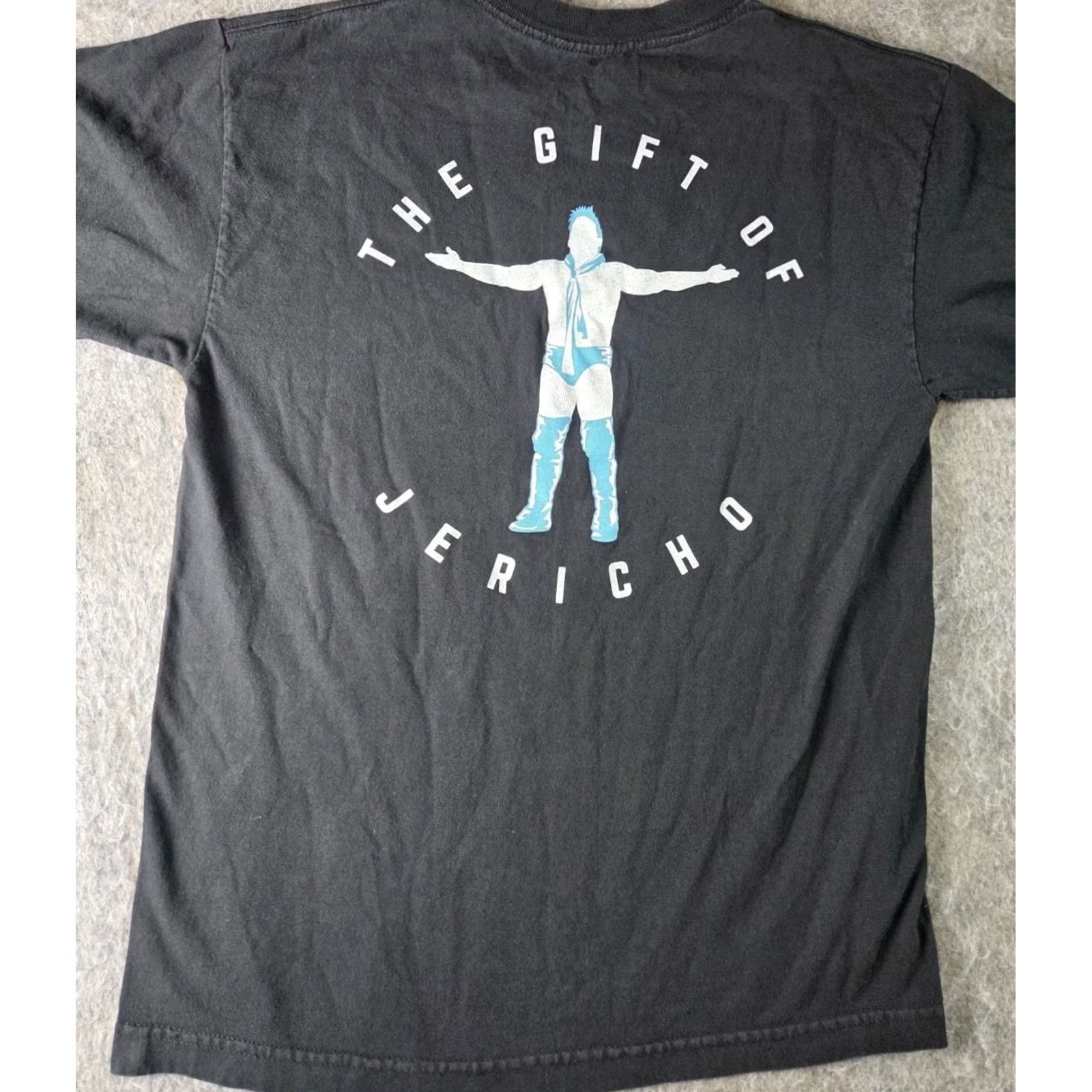 Vintage WWE Chris Jericho Men's M T-Shirt Drink it in Man Black Shirt Size US M / EU 48-50 / 2 - 4 Thumbnail