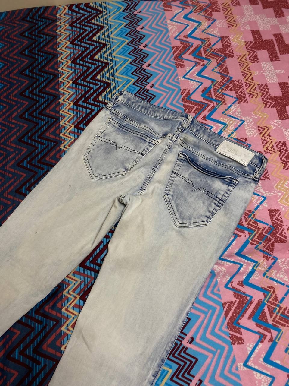 Diesel × Japanese Brand DIESEL LOW RISE Y2K STYLE JEANS super skinny Size 30" / US 8 / IT 44 - 18 Thumbnail