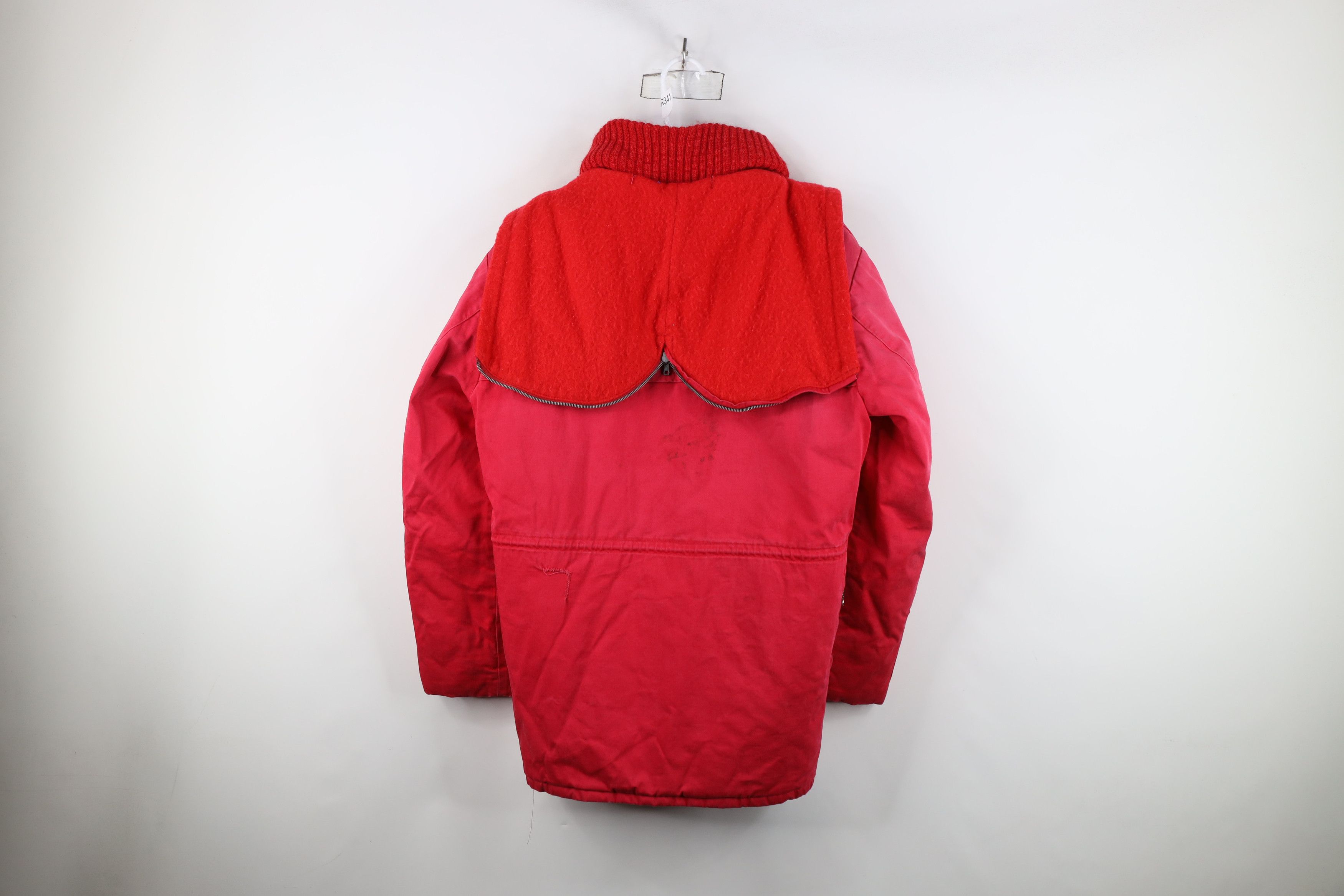 Vintage Vintage 60s Streetwear Hunting Birding Jacket Red USA Size US L / EU 52-54 / 3 - 14 Thumbnail