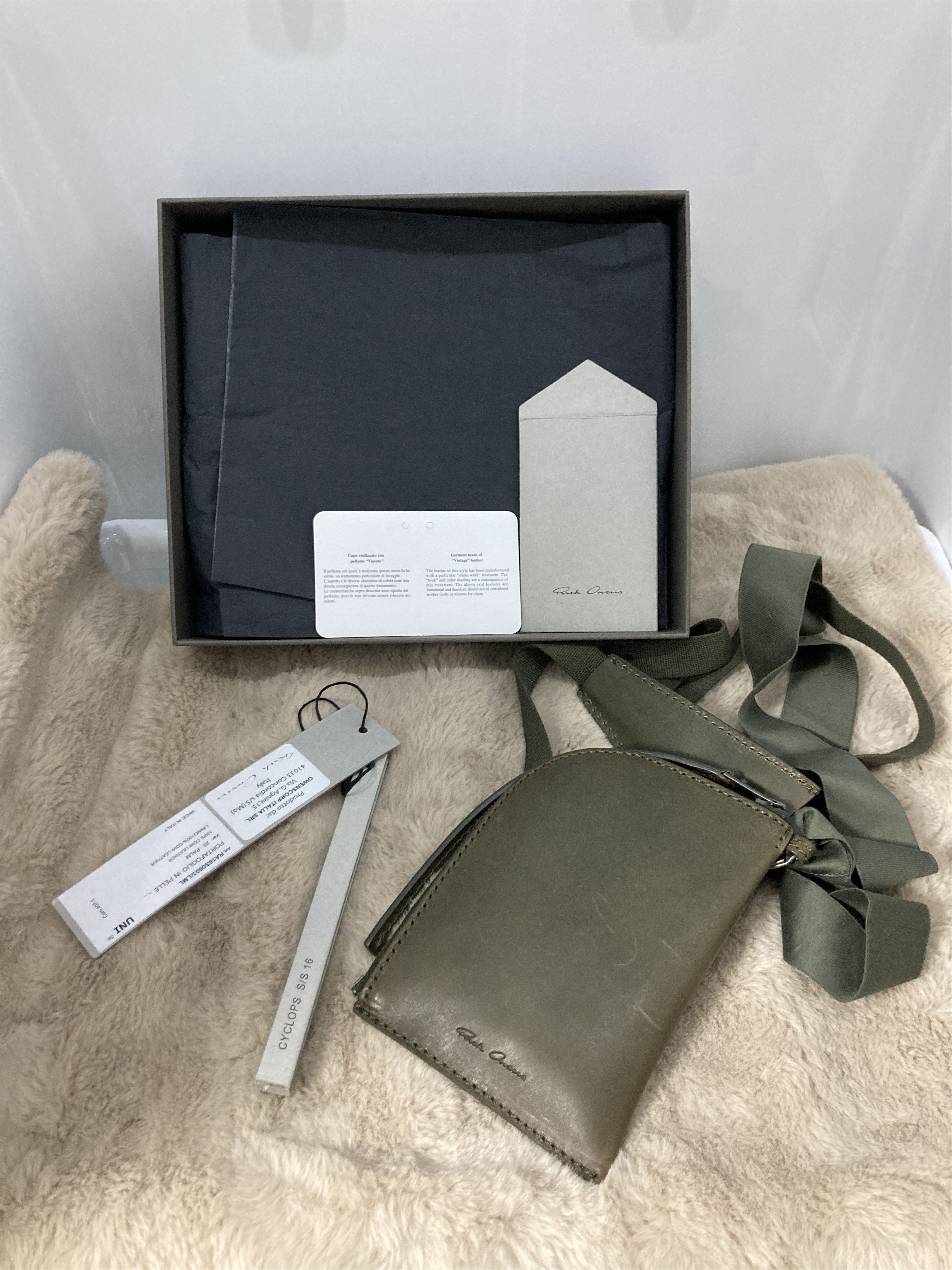 Rick Owens (リックオウエンス) - HOOK WALET 財布 | cherry