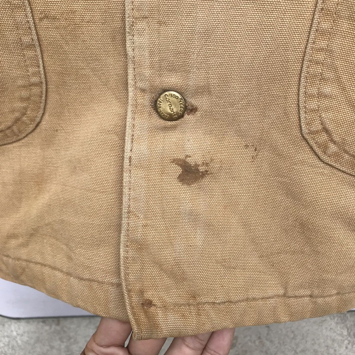 Carhartt Vintage Carhartt 100th Anniversary Michigan Coat Jacket Size US XL / EU 56 / 4 - 9 Thumbnail