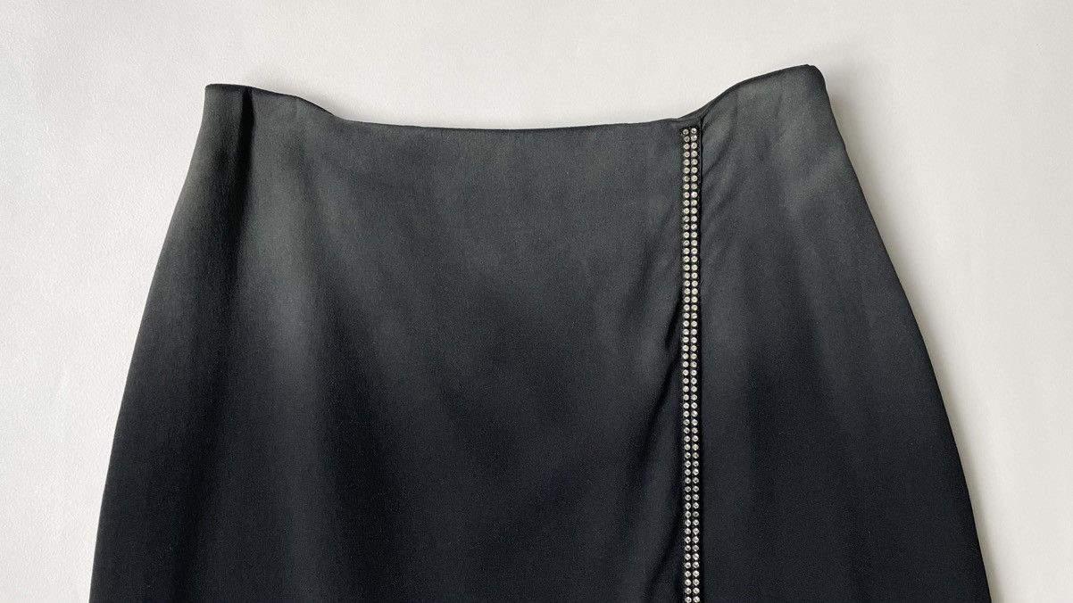 Maison Margiela S/S 09 ‘Sun Faded’ Rhinestone Edge Skirt Size 27" / US 4 / IT 40 - 2 Thumbnail