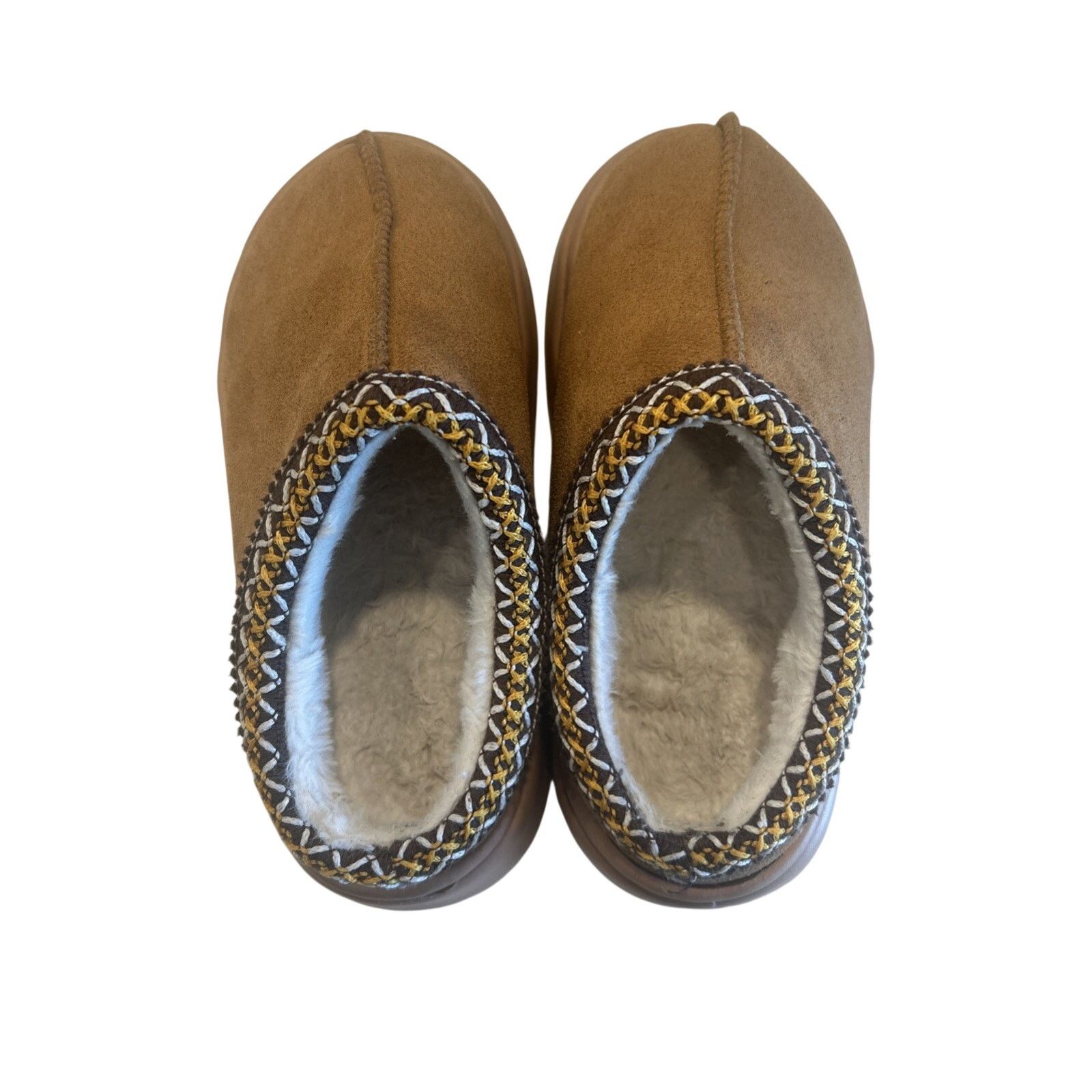 Homemade HOME Suede Faux Slippers 6.5 Size US 6.5 / IT 36.5 - 3 Thumbnail