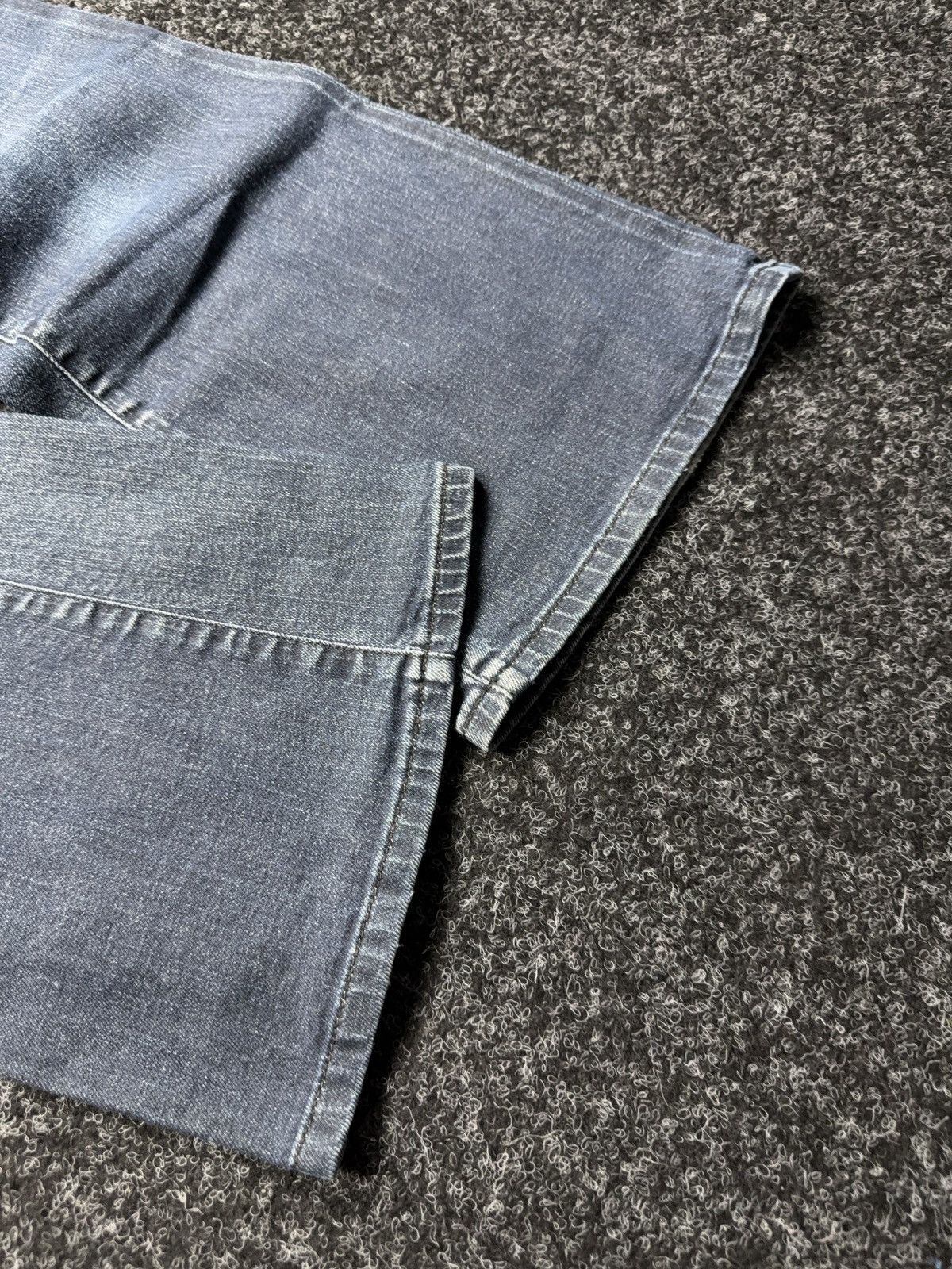 Diesel Retro 00s Diesel Fluzi Y2K Vntg Stretch Bootcut Flared Jeans Size 30" / US 8 / IT 44 - 3 Thumbnail