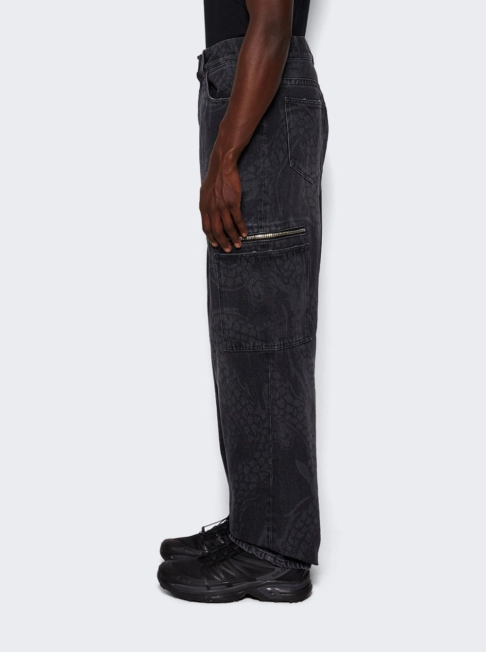 Givenchy o1mle0226 Cargo Pants in Black Size US 33 - 4 Thumbnail