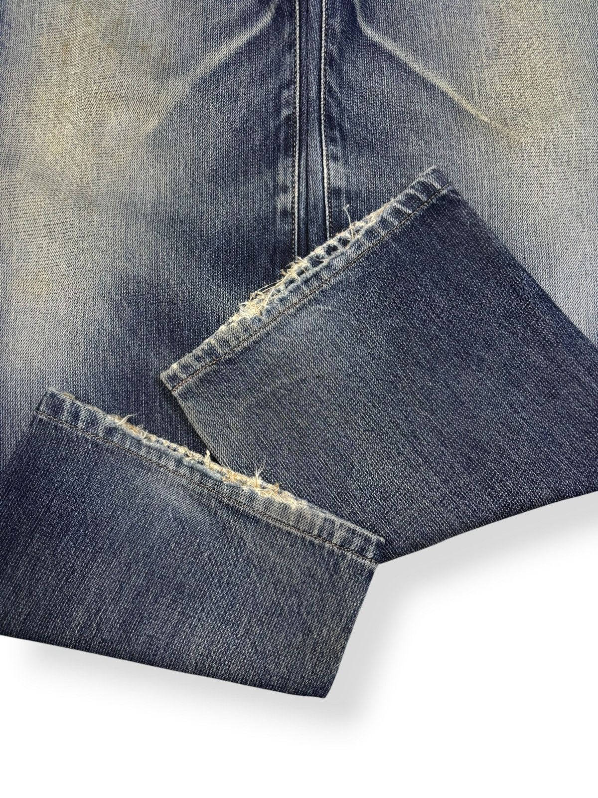 Edwin Edwin EZ-503 E Function Whiskers Rusty Wash Loose Fit Jeans Size US 29 - 10 Thumbnail