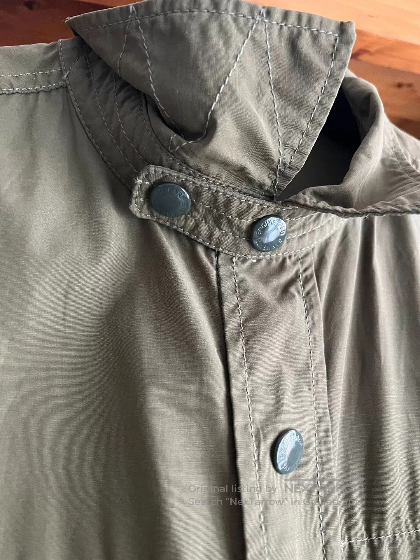 Engineered Garments Engineered Garments Classic Olive Green Shirt Jacket. Size US L / EU 52-54 / 3 - 6 Thumbnail