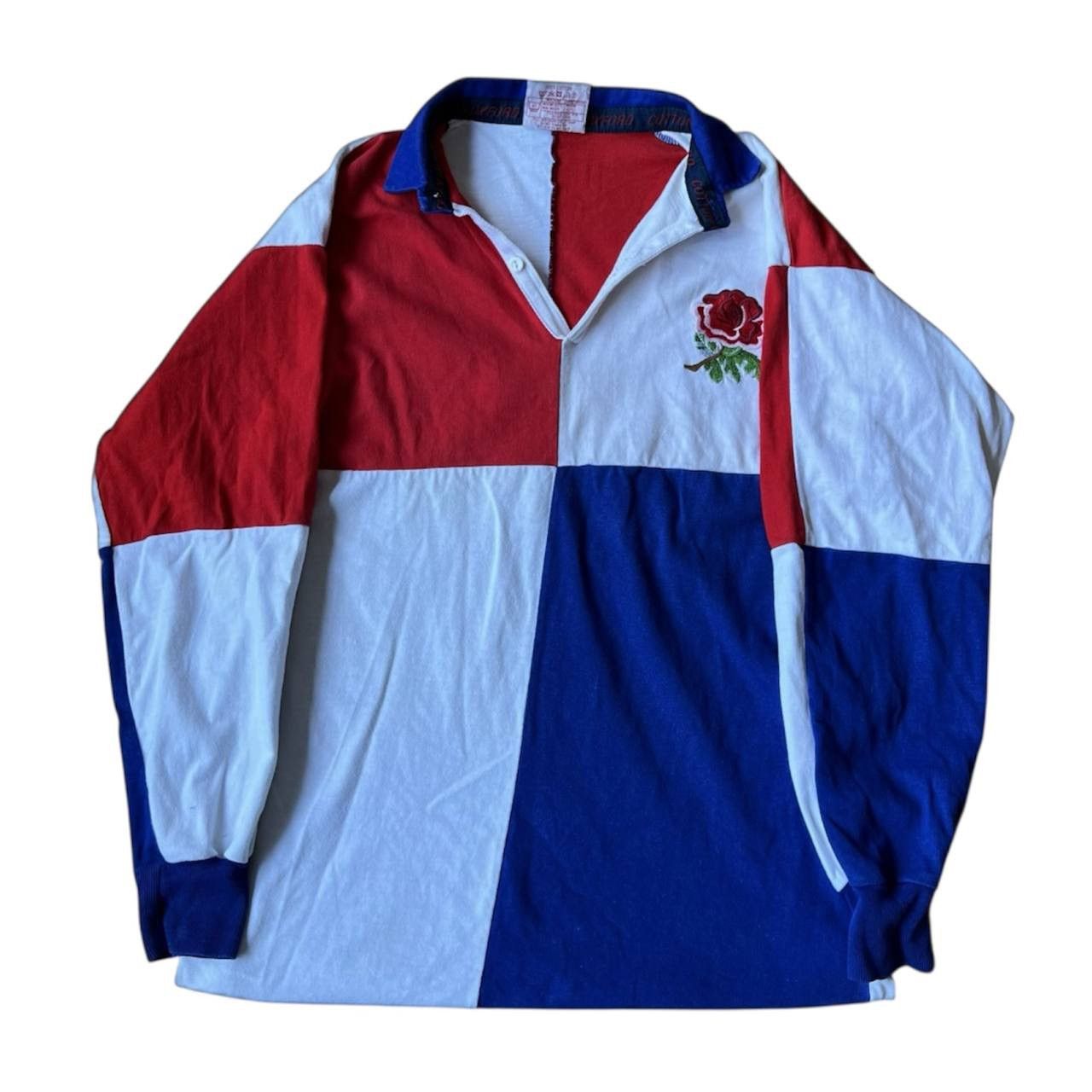 Vintage 1991 ENGLAND TEAM RUGBY UNION SHIRT JERSEY COTTON OXFORD M Size US M / EU 48-50 / 2 - 1 Thumbnail