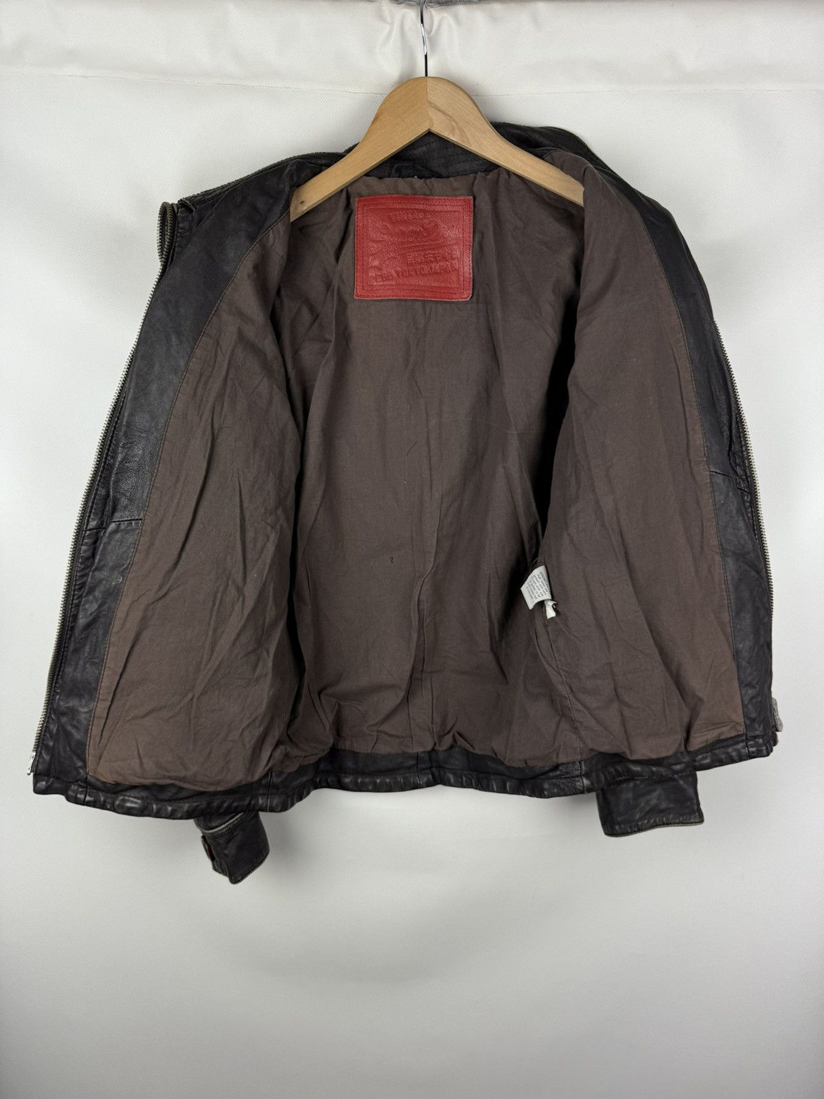 Superdry Superdry Japan Men’s Leather Multipocket Jacket Size S Size US S / EU 44-46 / 1 - 25 Thumbnail