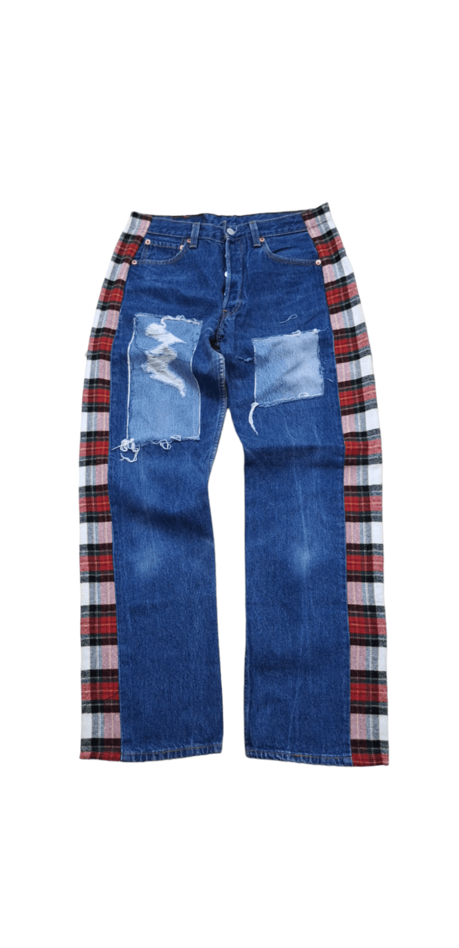 Vintage Levis 501 Distressed Custom