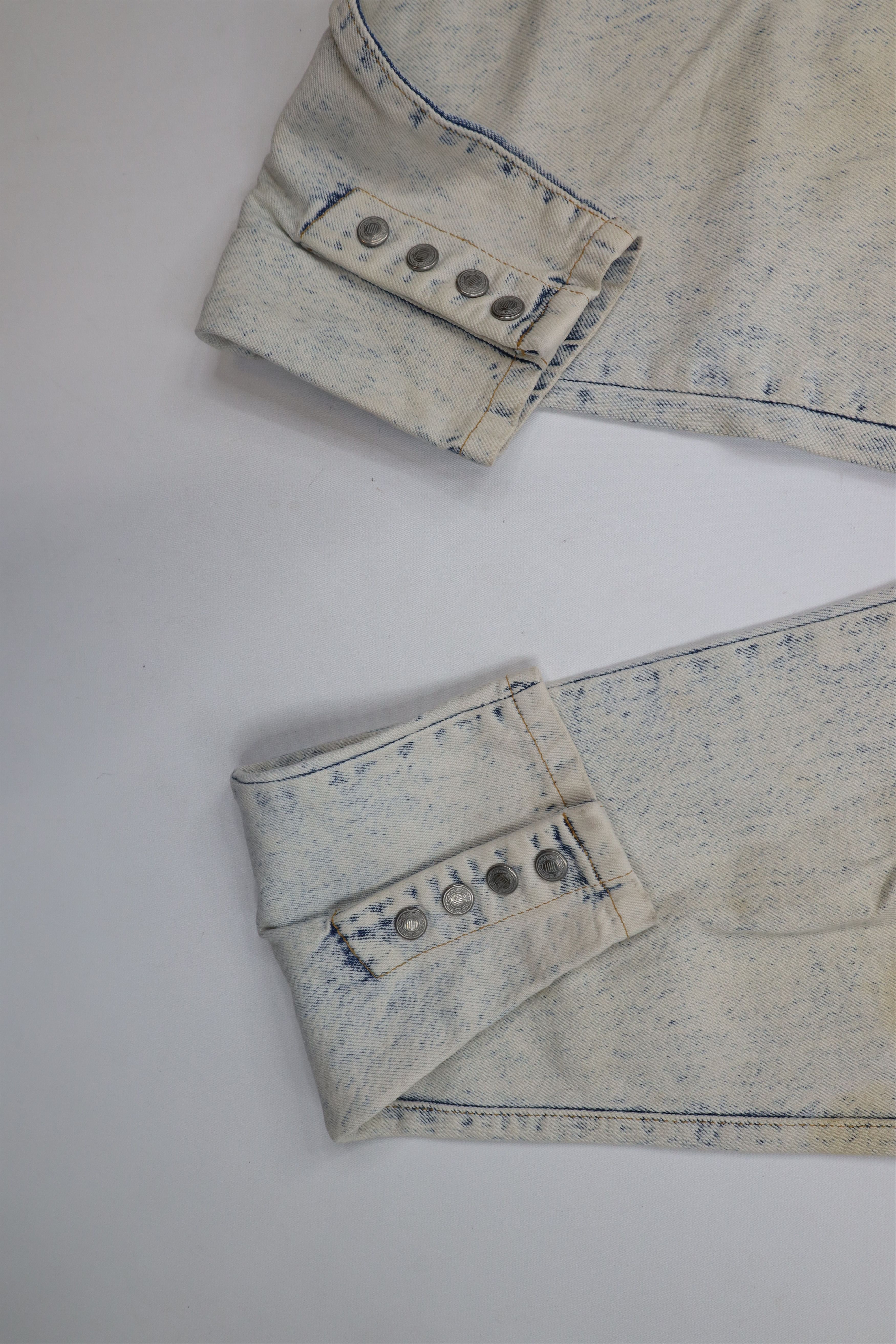 Vintage Vintage 80s 90s IOU Streetwear Tapered Leg Acid Wash Jeans Size 30" / US 8 / IT 44 - 5 Thumbnail