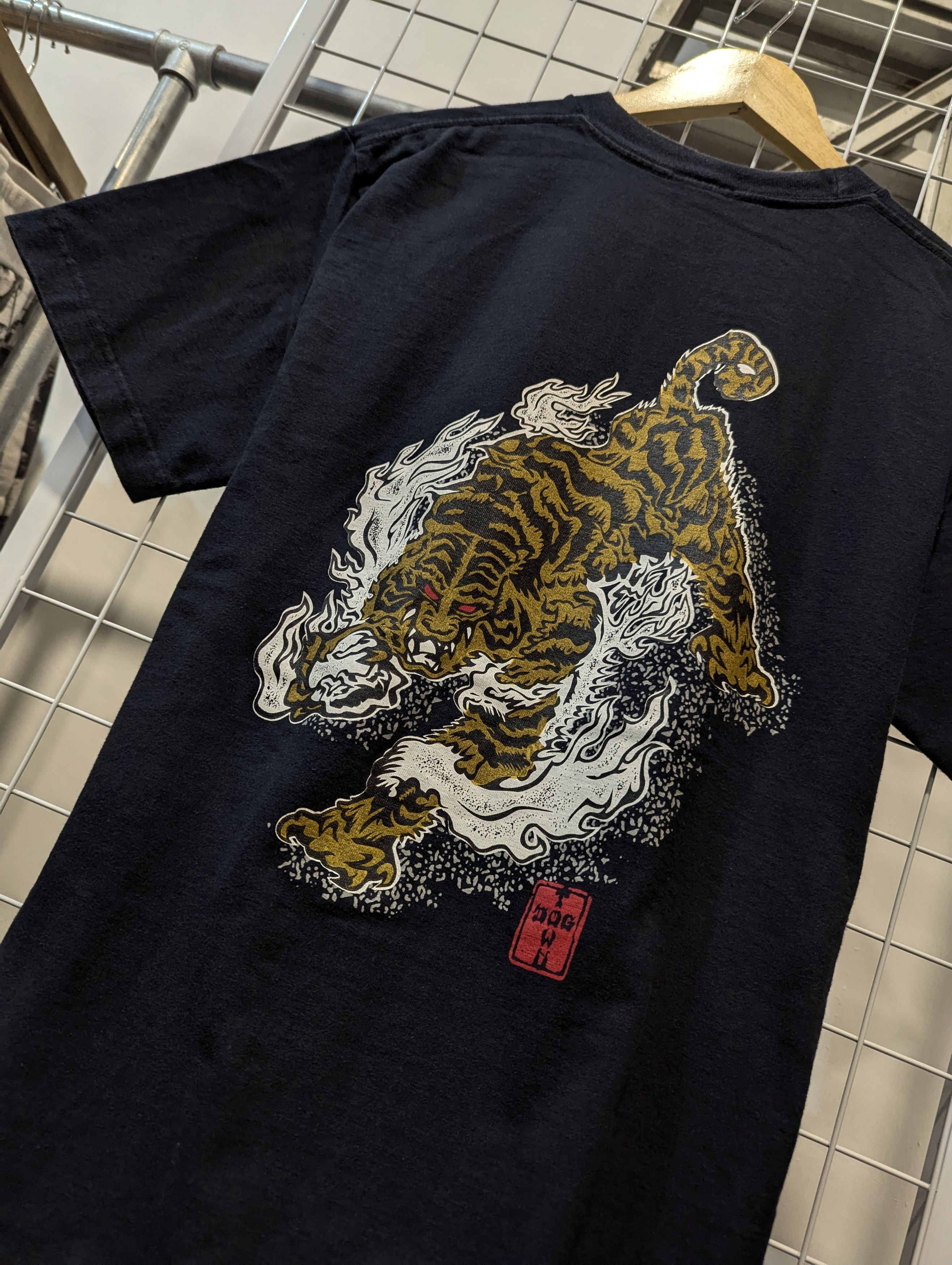 Dogtown × Hook-Ups Vintage Dogtown Tiger Skate Tee Size US L / EU 52-54 / 3 - 3 Thumbnail