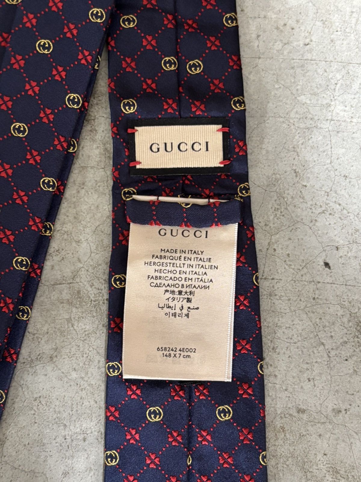 Gucci Gucci tie Size ONE SIZE - 2 Thumbnail