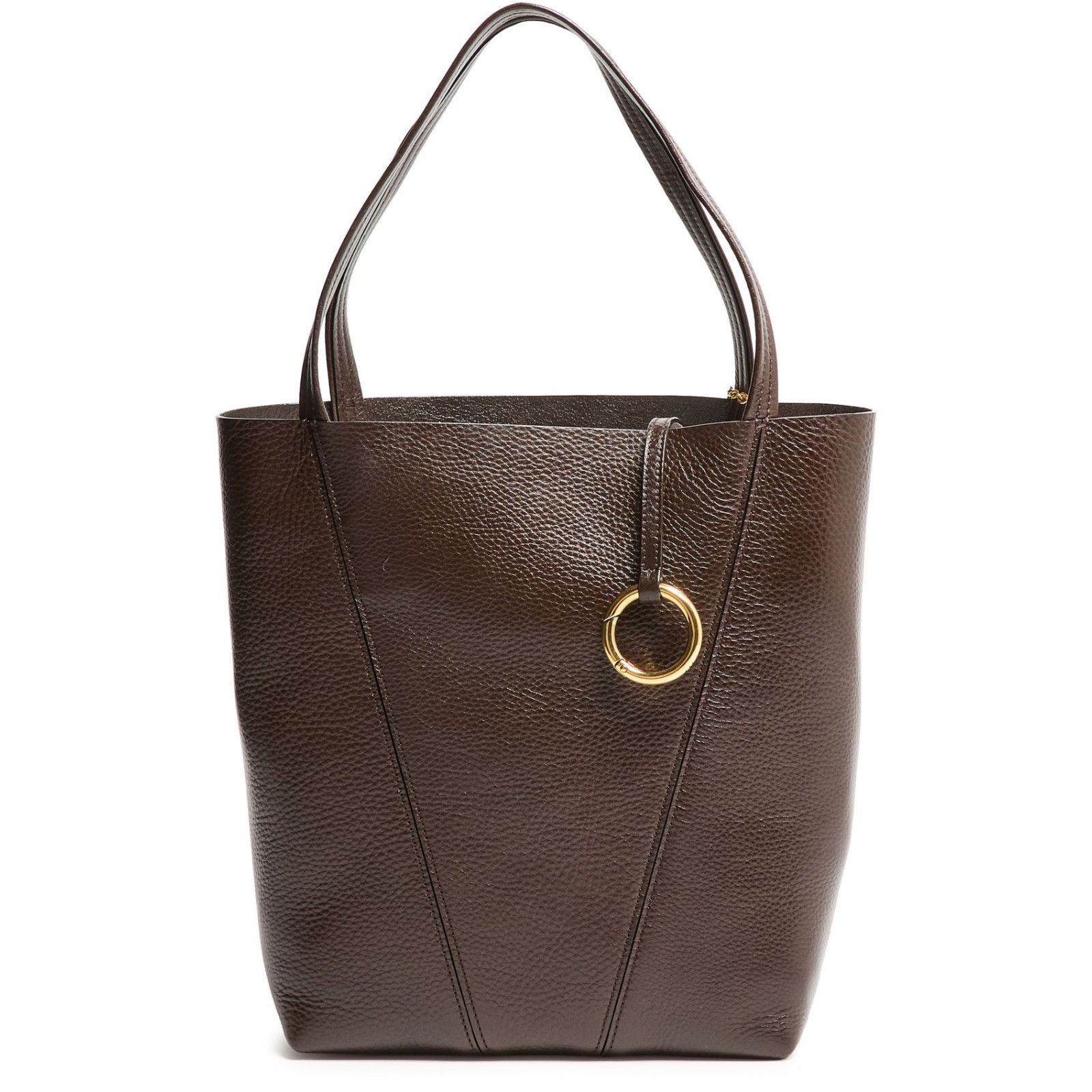 Chloe Chloe Medium Spin Kohl Brown Leather Tote Bag New & Authenti Size ONE SIZE - 3 Thumbnail