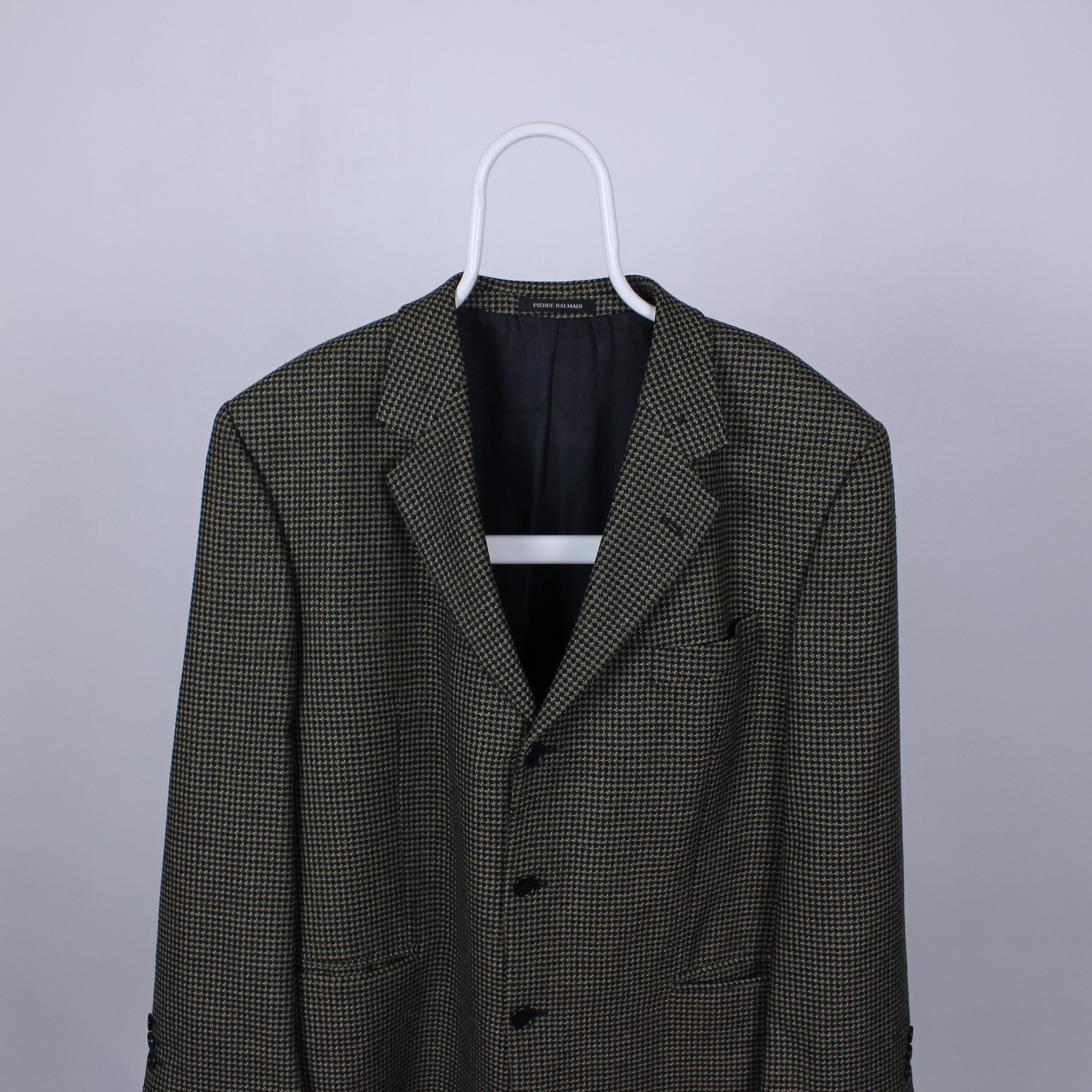 Pierre Balmain Pierre Balmain blazer vintage men L XL multi wool Size 44R - 2 Thumbnail