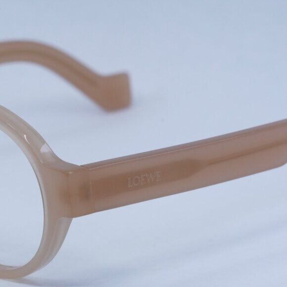Loewe Loewe LW50009I 072 Eyeglasses Light Pink 48mm Round Frame Size ONE SIZE - 4 Thumbnail