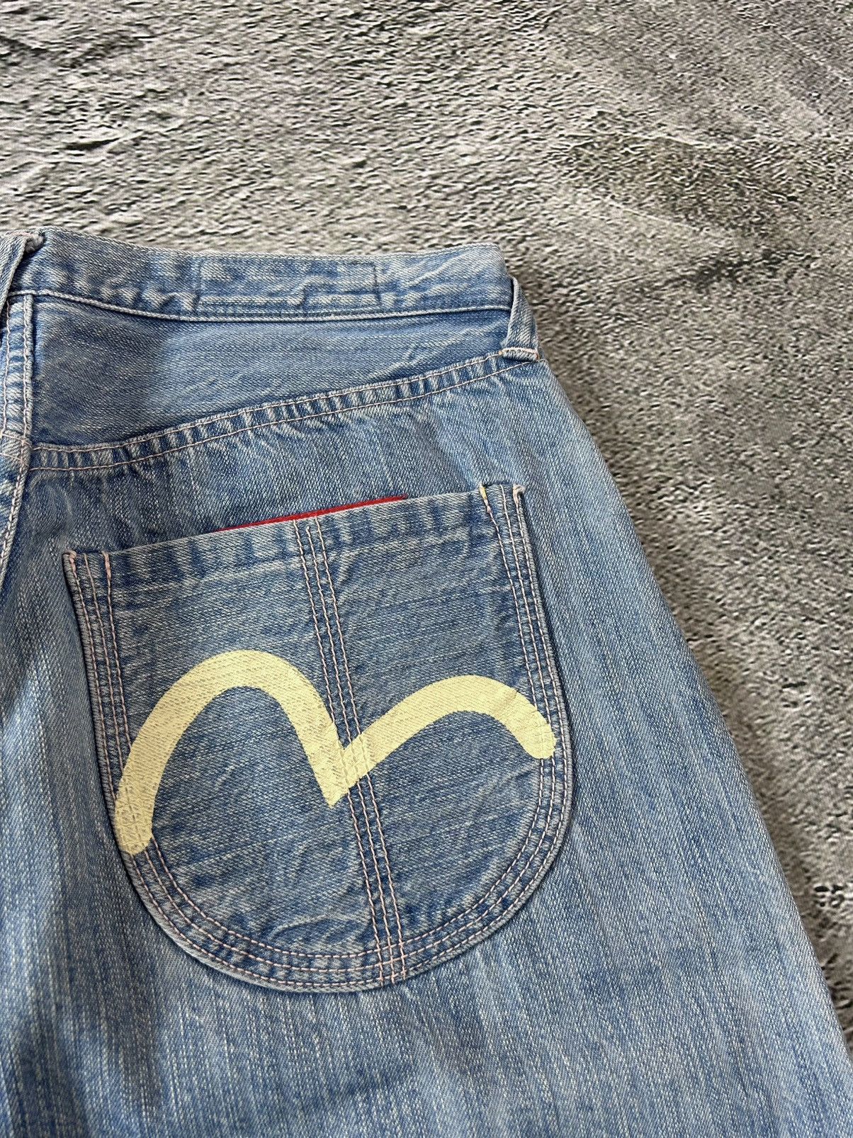 【a2mi0726_golf 】EVISU YAMANE MADISON2 Evisu Yamane Golf Jeans - W26