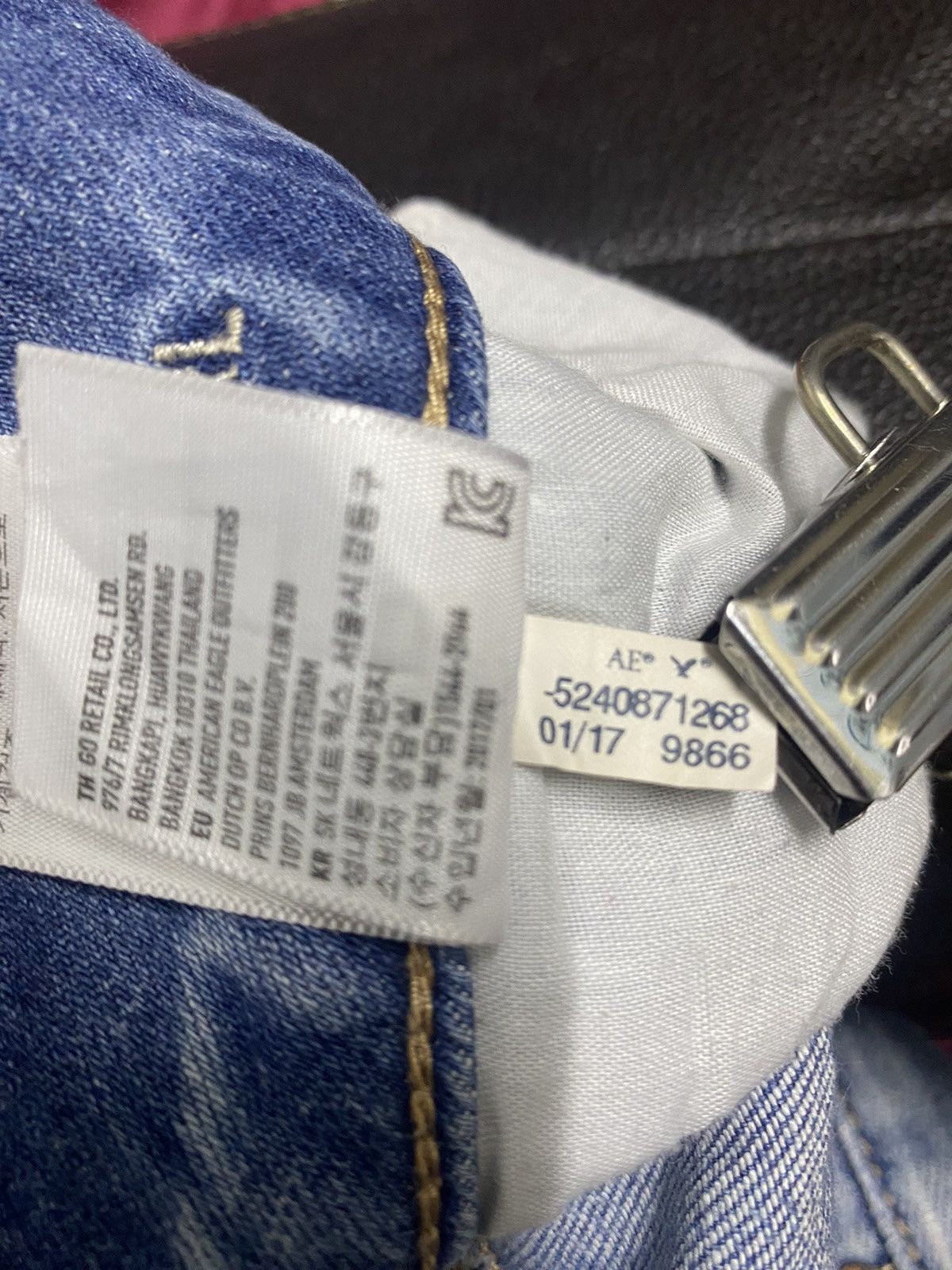 American Eagle Outfitters American Eagle Outfitters Jeans Distressed Blue Denim Pants Size 30" / US 8 / IT 44 - 10 Thumbnail